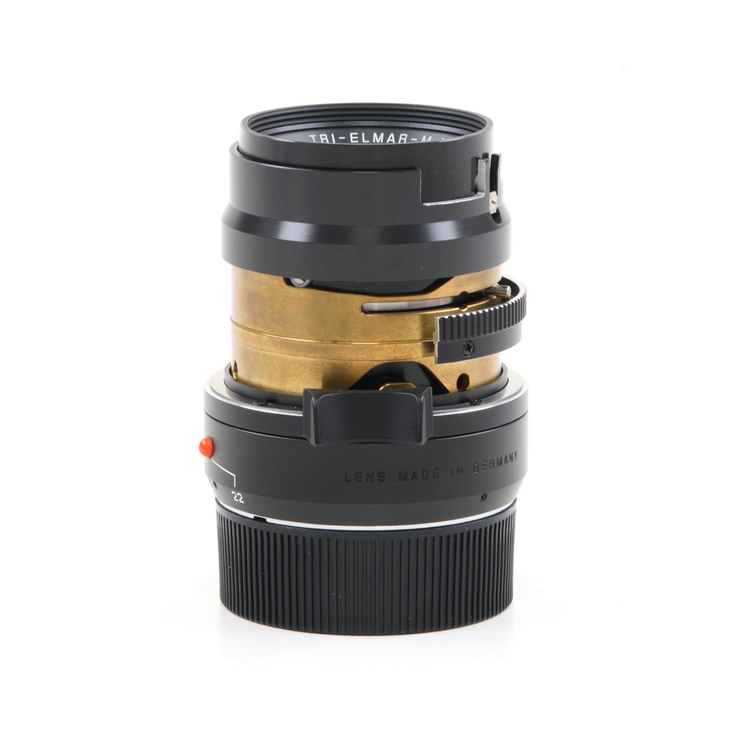 Leica 28-35-50mm f4 Tri-Elmar-M ASPH E49 Cut Away Demonstration