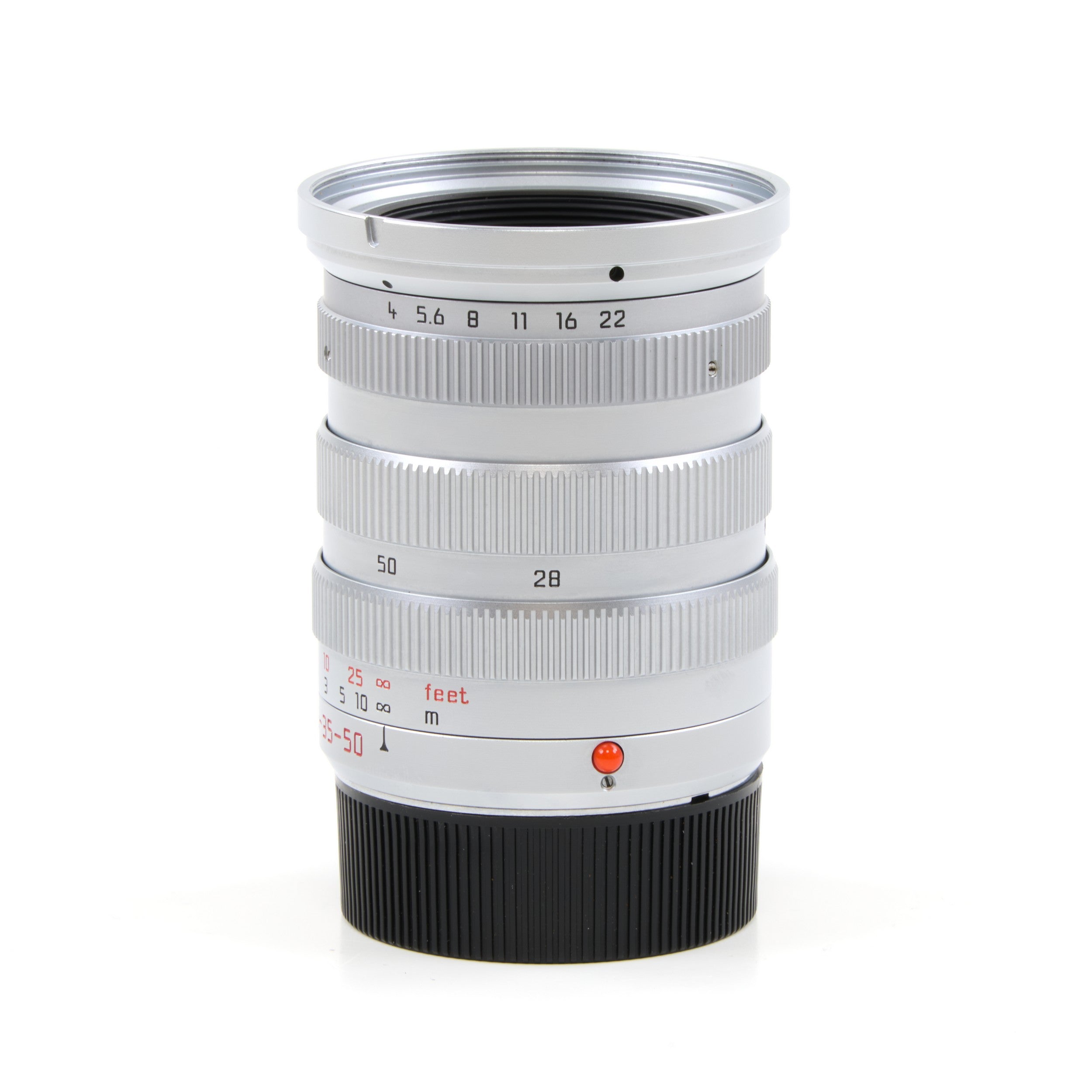 Leica 28-35-50mm f4 Tri-Elmar-M Chroom + Doos