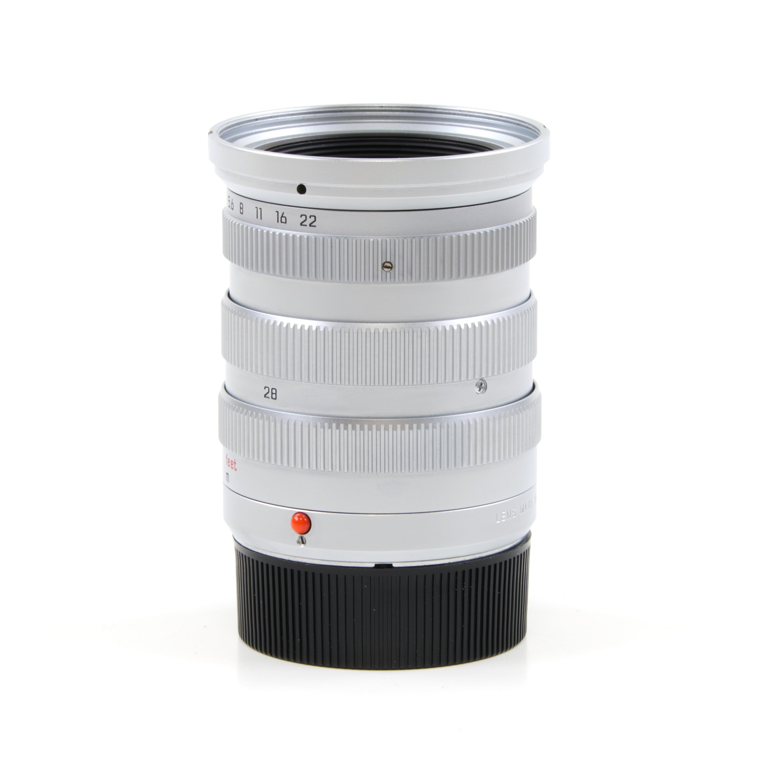 Leica 28-35-50mm f4 Tri-Elmar-M Chroom + Doos