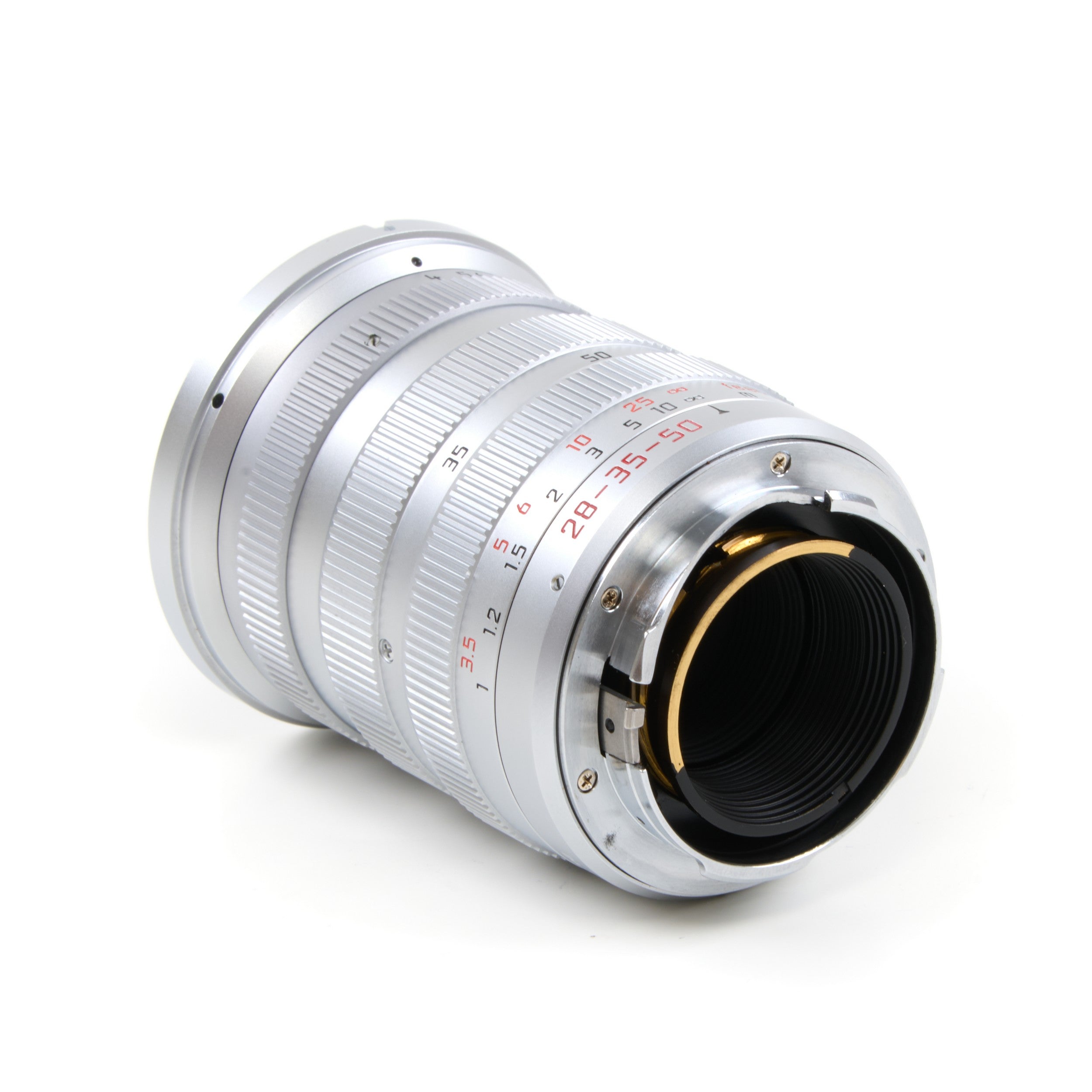 Leica 28-35-50mm f4 Tri-Elmar-M Chroom + Doos