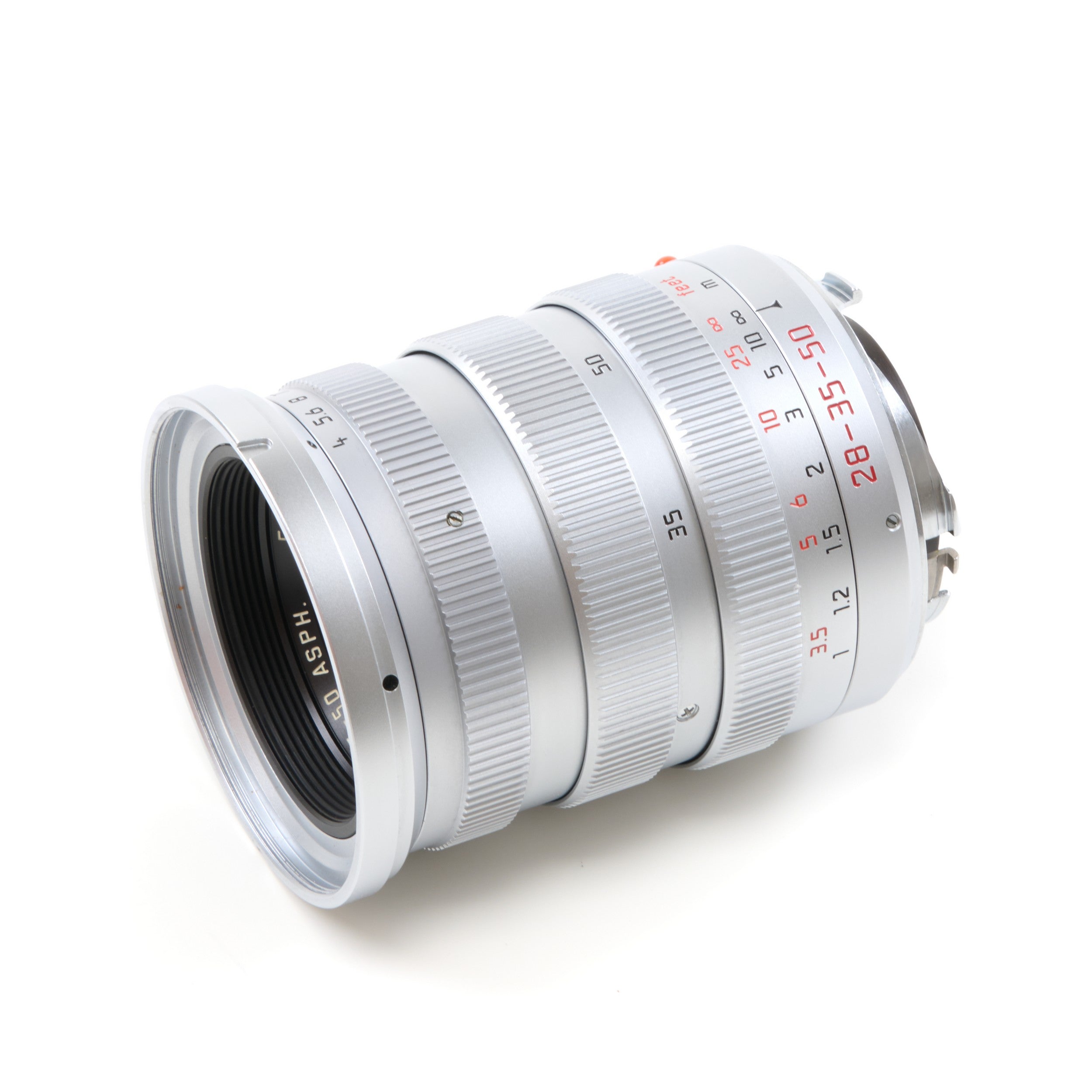 Leica 28-35-50mm f4 Tri-Elmar-M Chroom + Doos