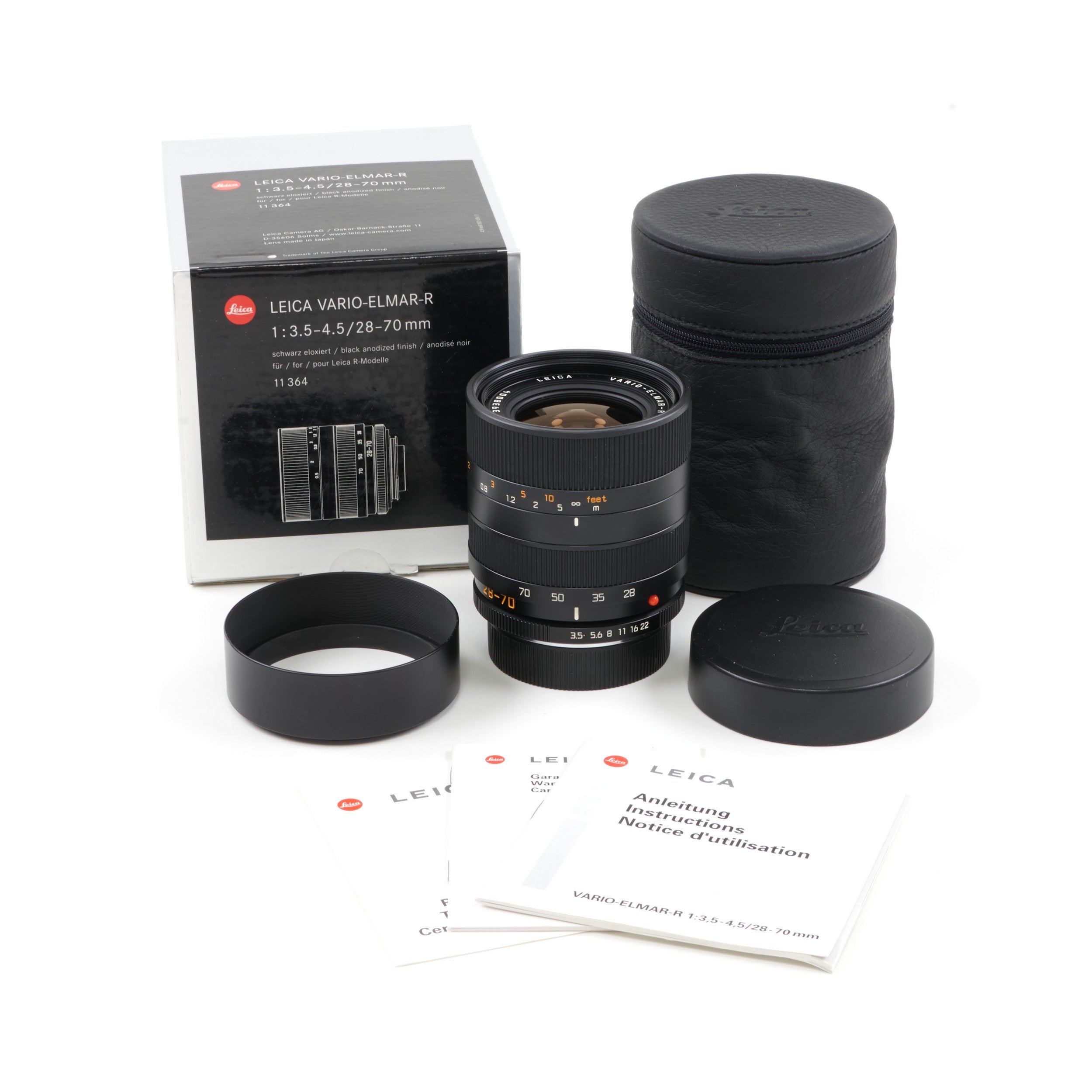 Leica 28-70mm f3.5-4.5 Vario-Elmar-R ROM 2e Versie + Doos