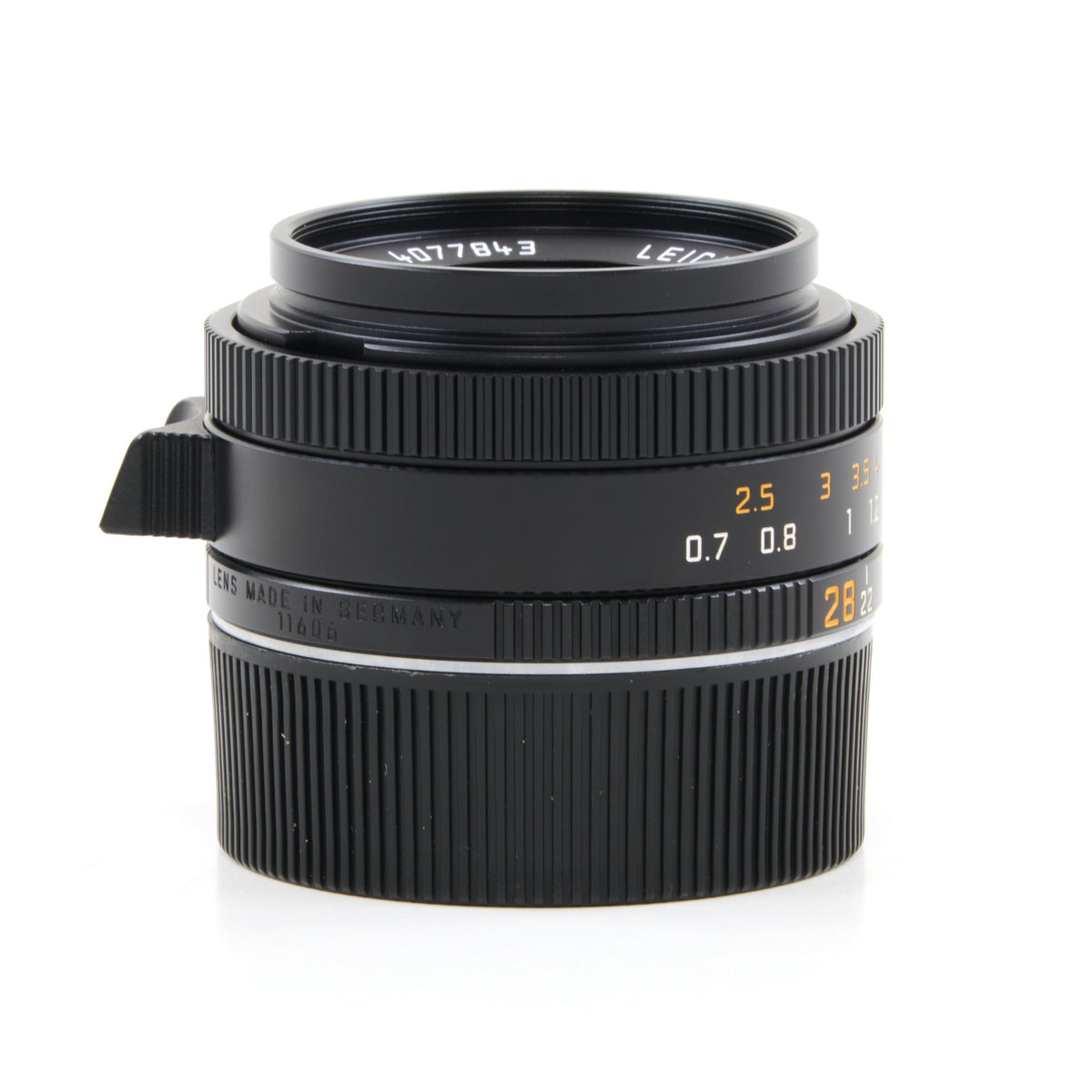 Leica 28mm f2.8 Elmarit-M ASPH + Doos