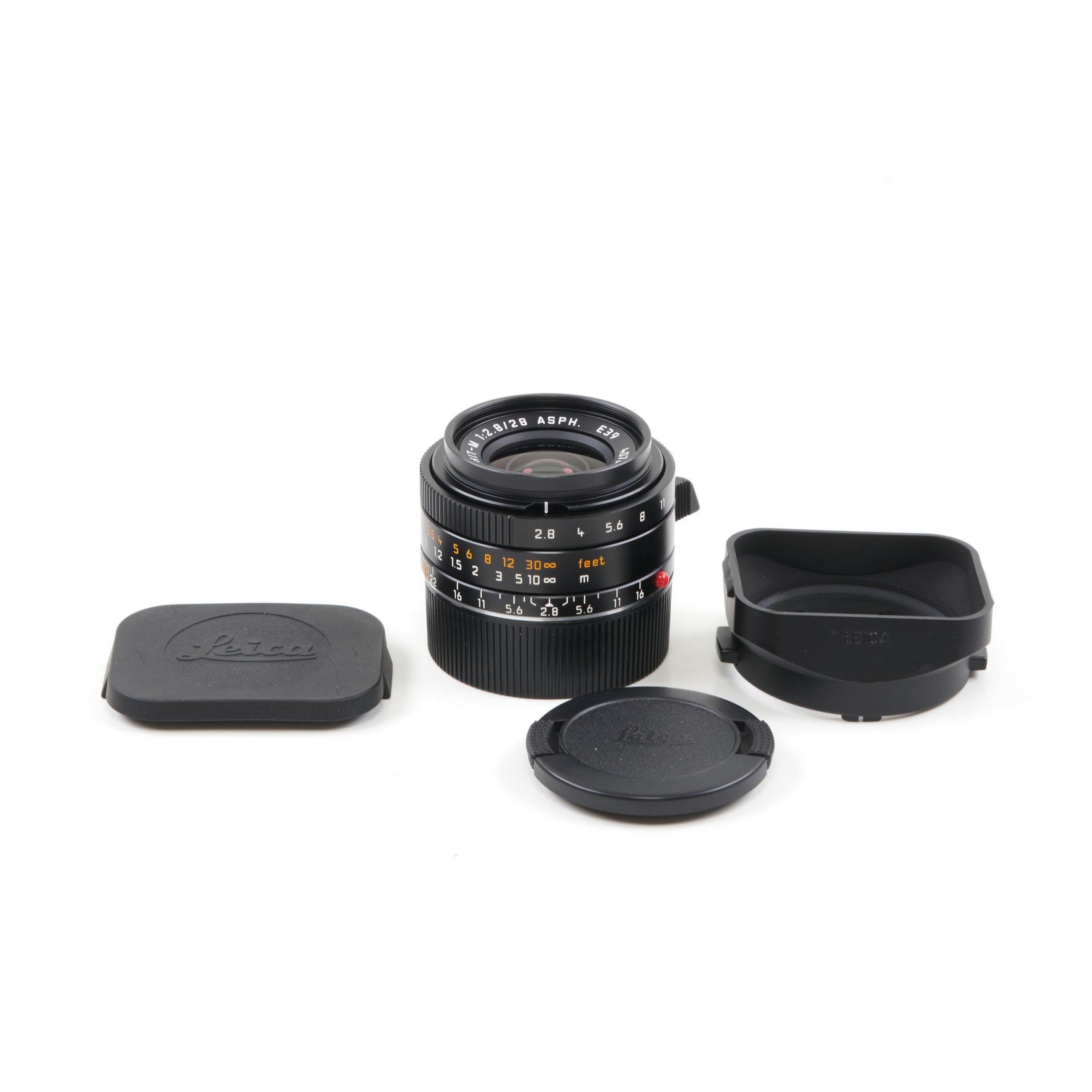 Leitz 21mm f4 Super-Angulon M39 Set + IWKOO Zonnekap