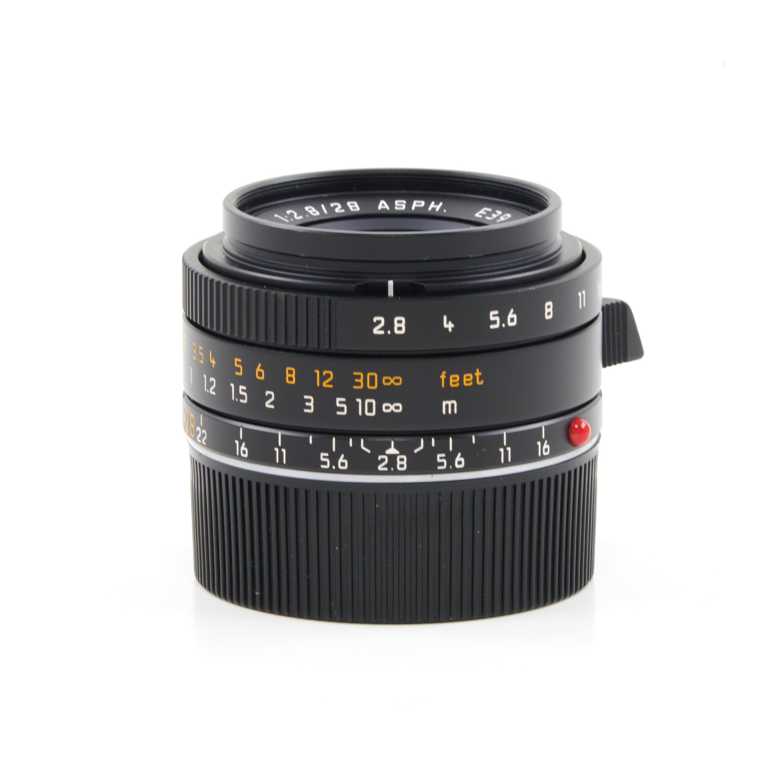 Leica 28mm f2.8 Elmarit-M ASPH + Doos