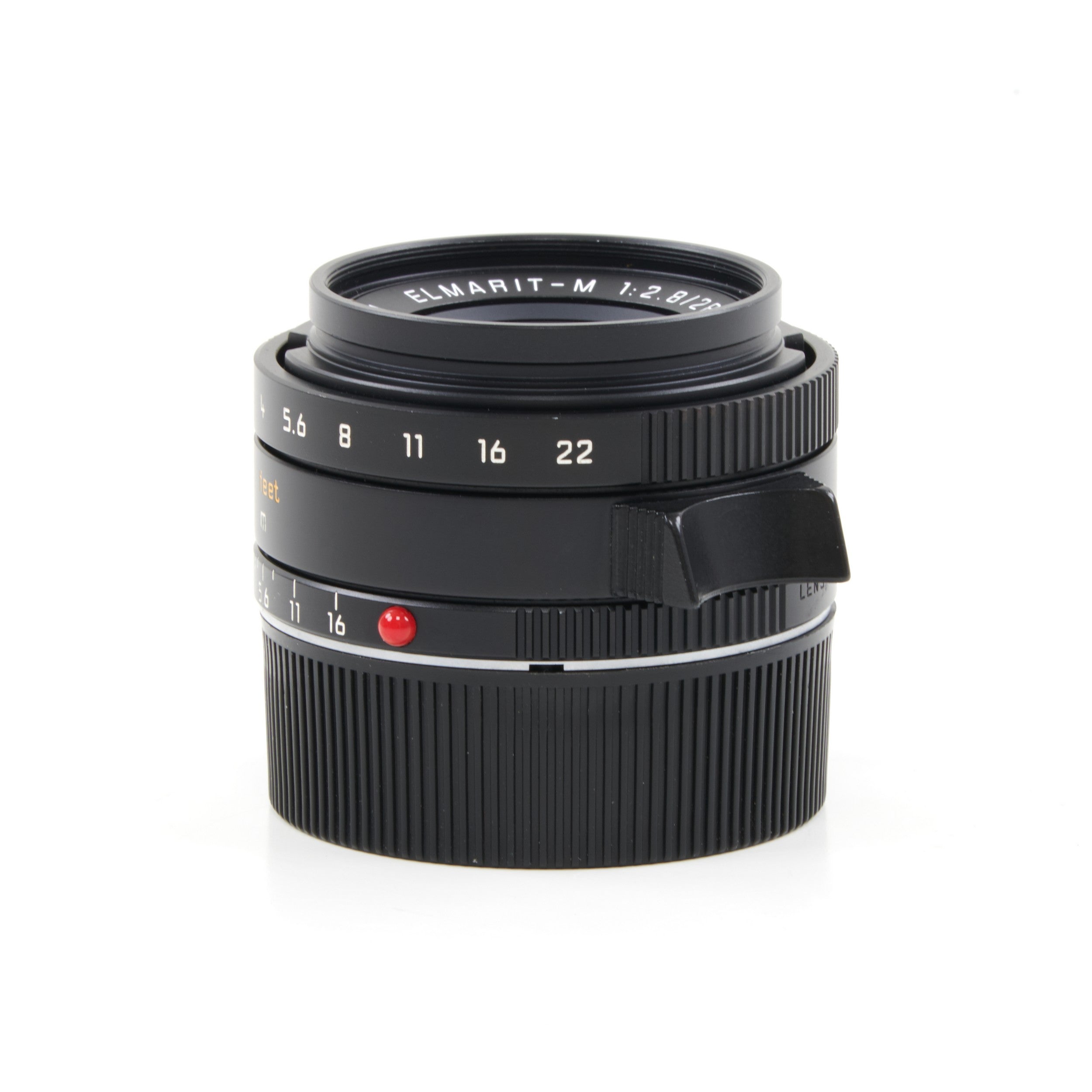 Leica 28mm f2.8 Elmarit-M ASPH + Doos