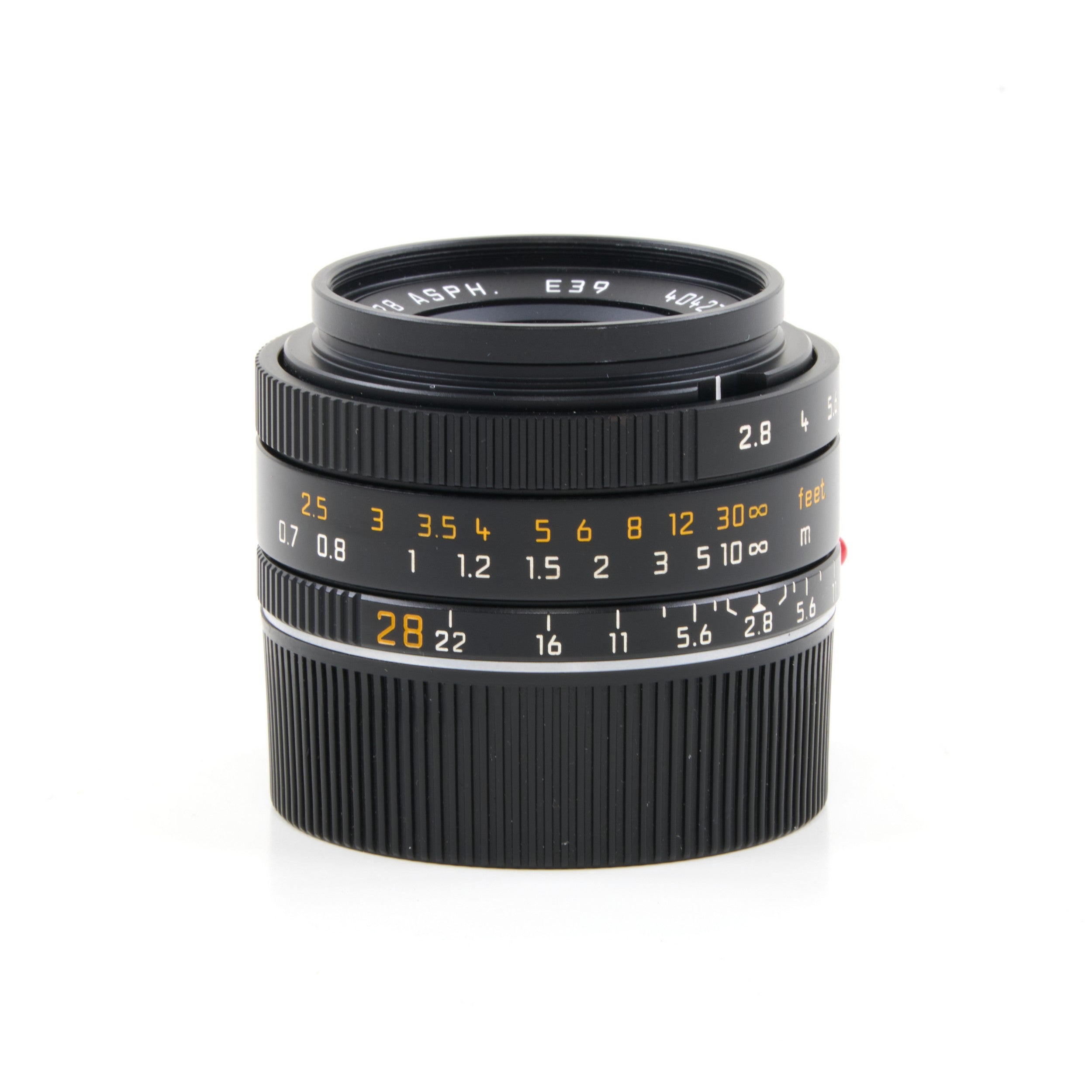 Leica 28mm f2.8 Elmarit-M ASPH + Doos
