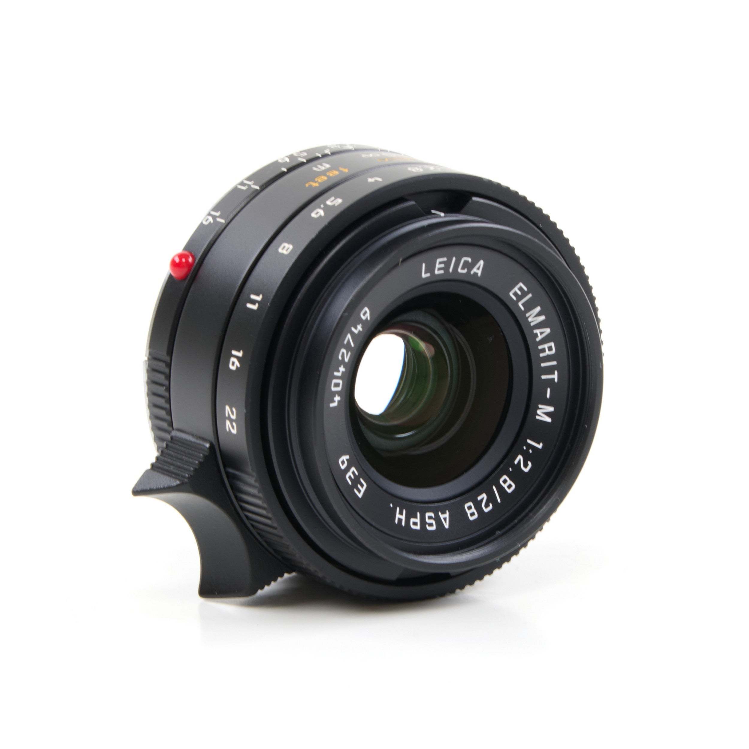Leica 28mm f2.8 Elmarit-M ASPH + Doos