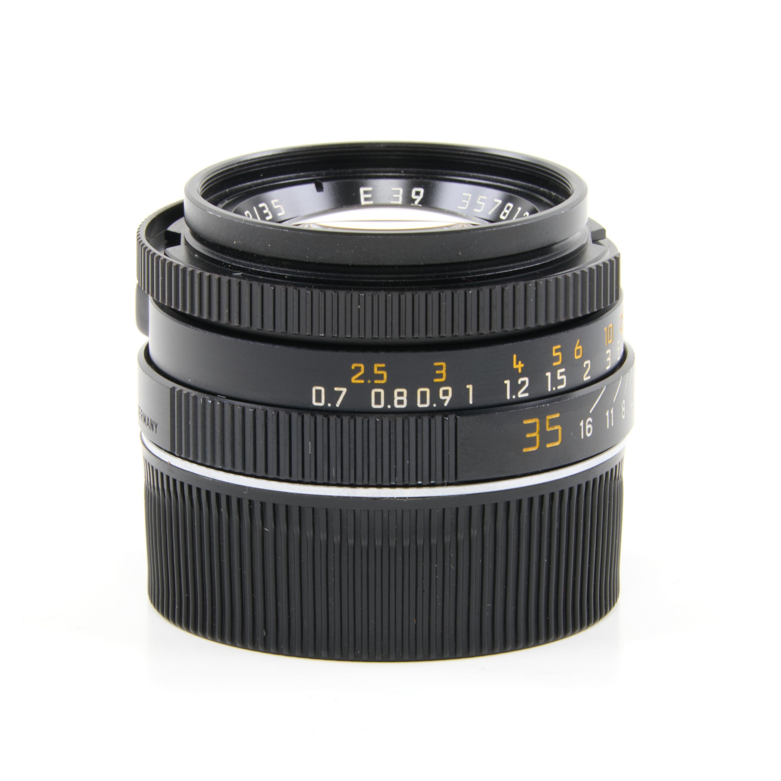Leica 35mm f2 Summicron-M Zwart 4e Versie King Of Bokeh Germany
