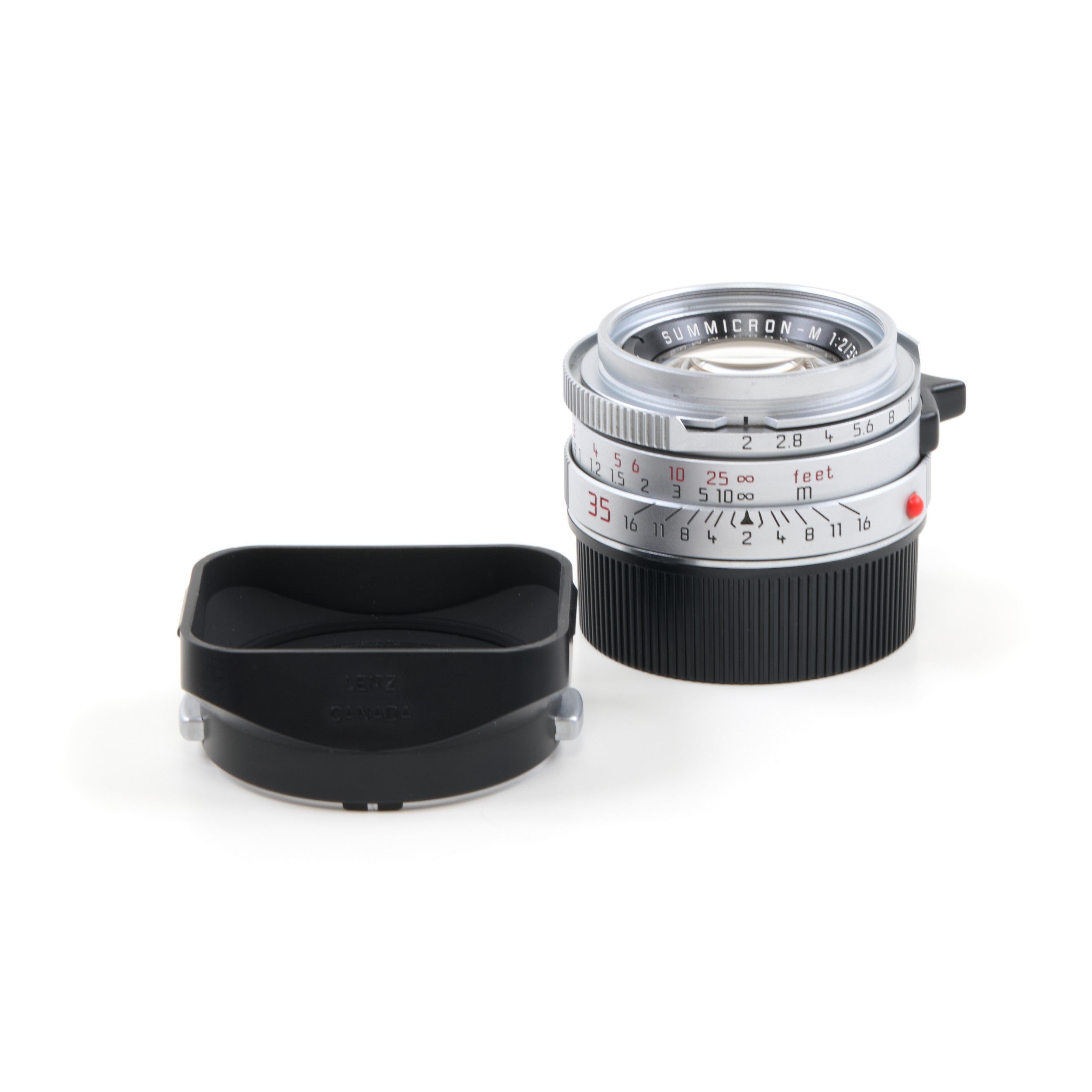 Leica 35mm f2 Summicron-M Chroom 6-Bit 4e Versie King Of Bokeh Germany