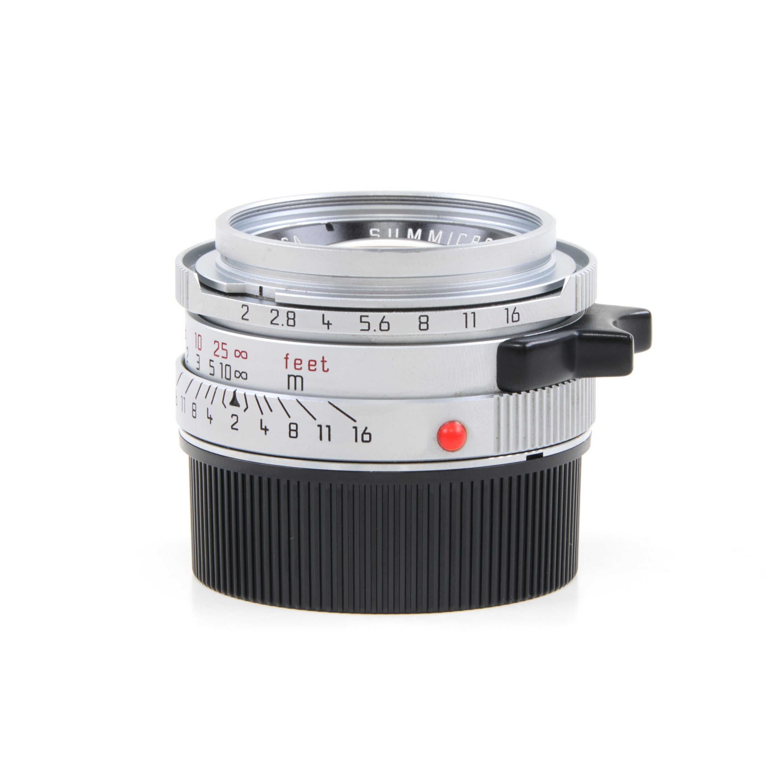 Leica 35mm f2 Summicron-M Chroom 6-Bit 4e Versie King Of Bokeh Germany