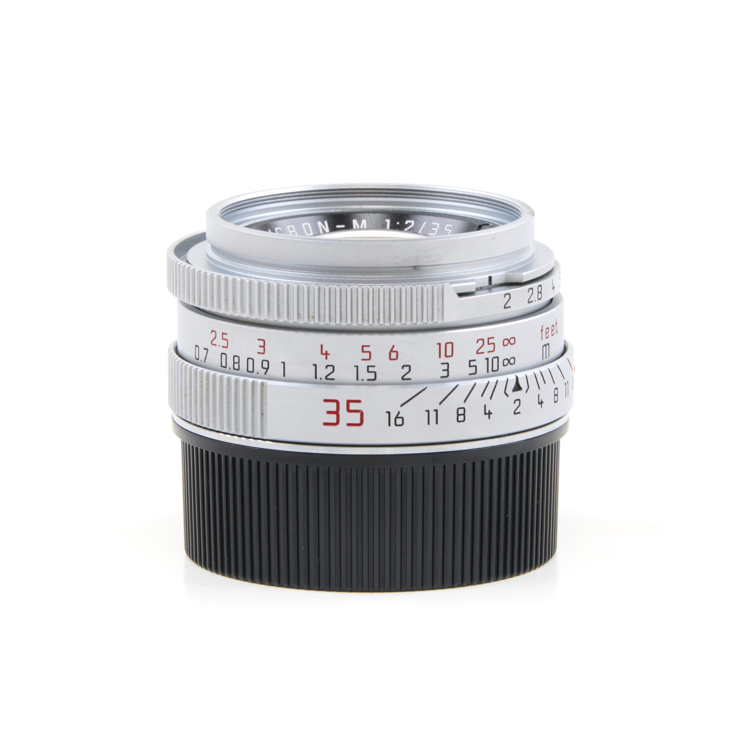 Leica 35mm f2 Summicron-M Chroom 6-Bit 4e Versie King Of Bokeh Germany