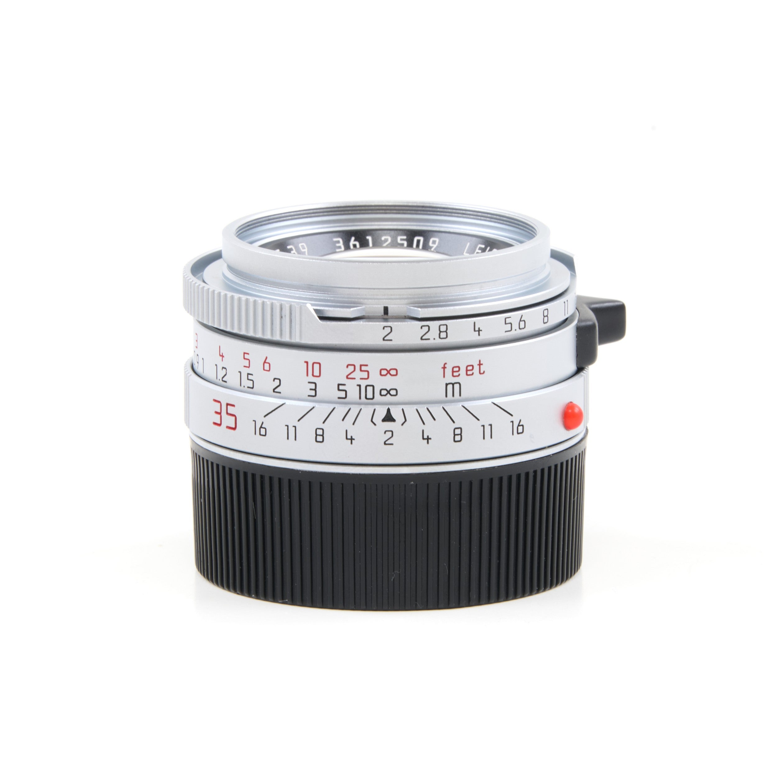 Leica 35mm f2 Summicron-M Chroom 4e Versie King Of Bokeh Germany + Doos