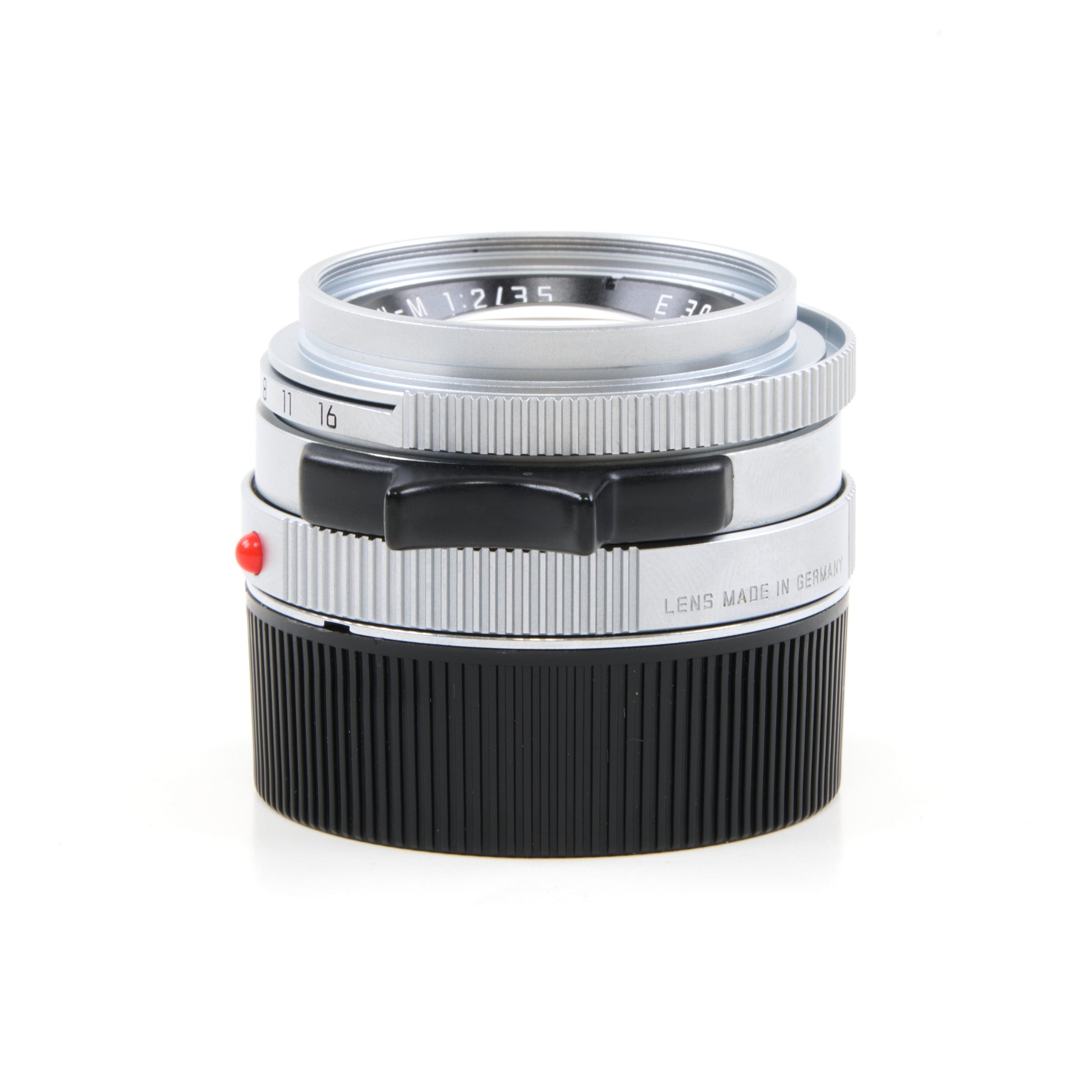 Leica 35mm f2 Summicron-M Chroom 4e Versie King Of Bokeh Germany + Doos