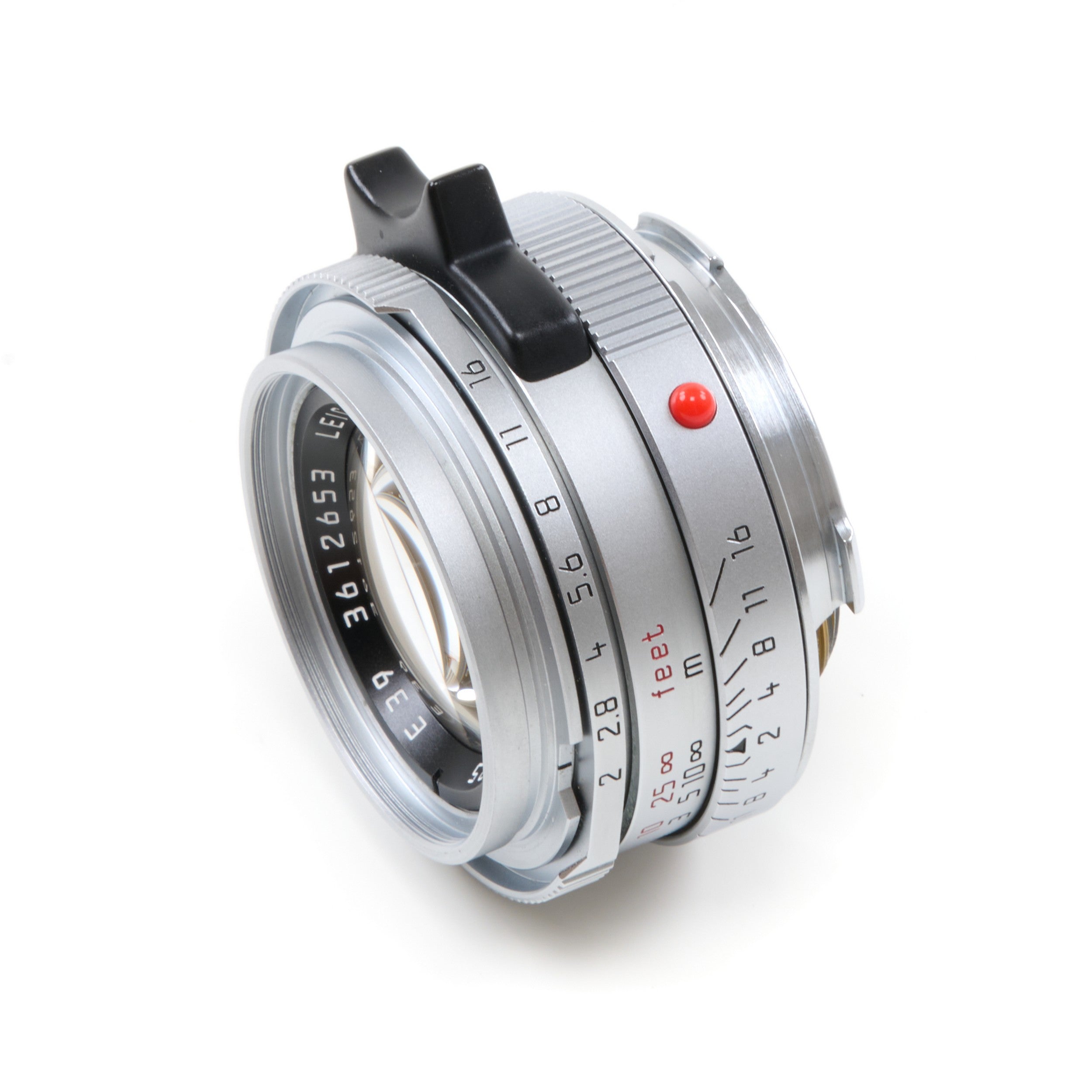 Leica 35mm f2 Summicron-M Chroom 4e Versie King Of Bokeh Germany + Doos