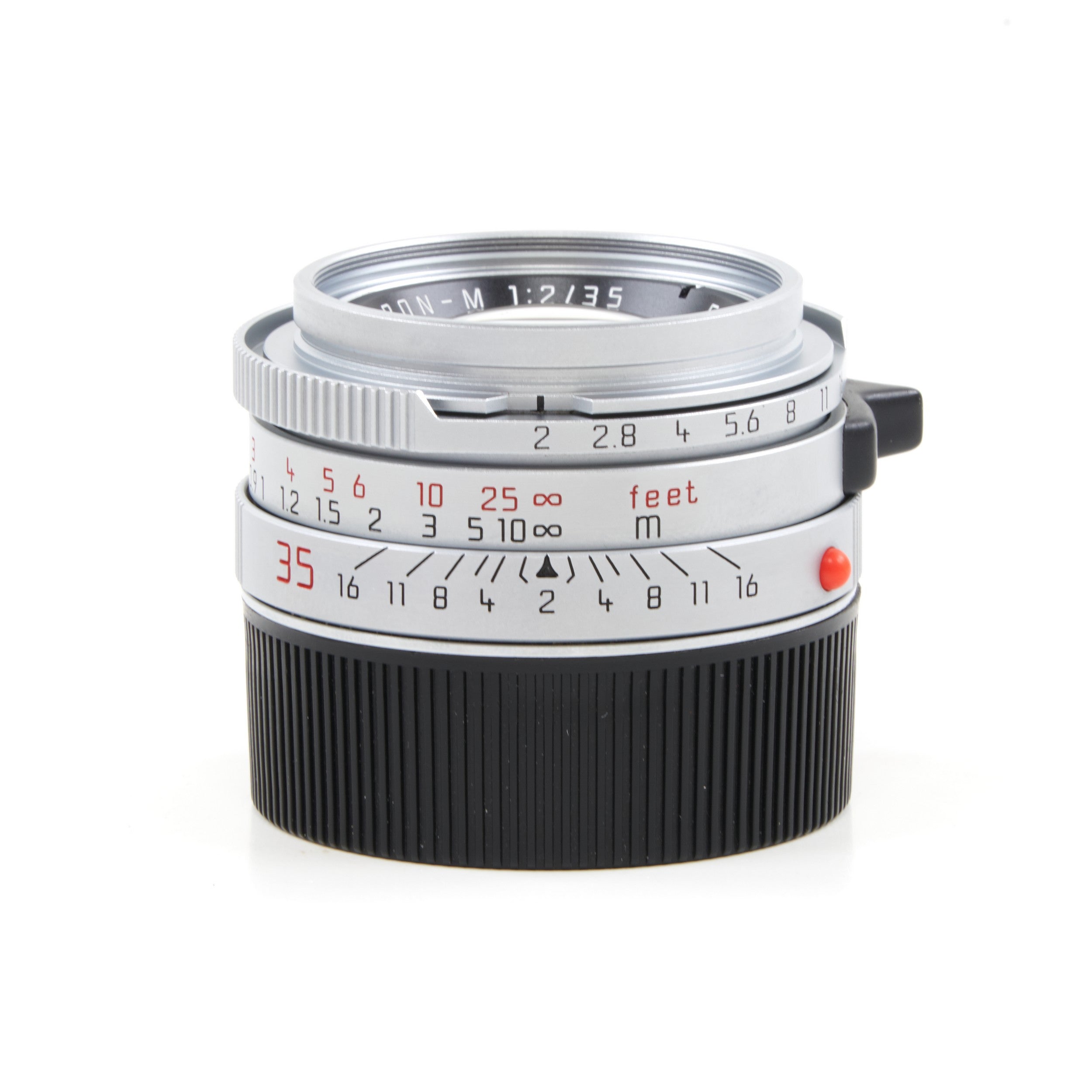Leica 35mm f2 Summicron-M Chroom 4e Versie Koning Van Bokeh Germany + Doos LEZEN