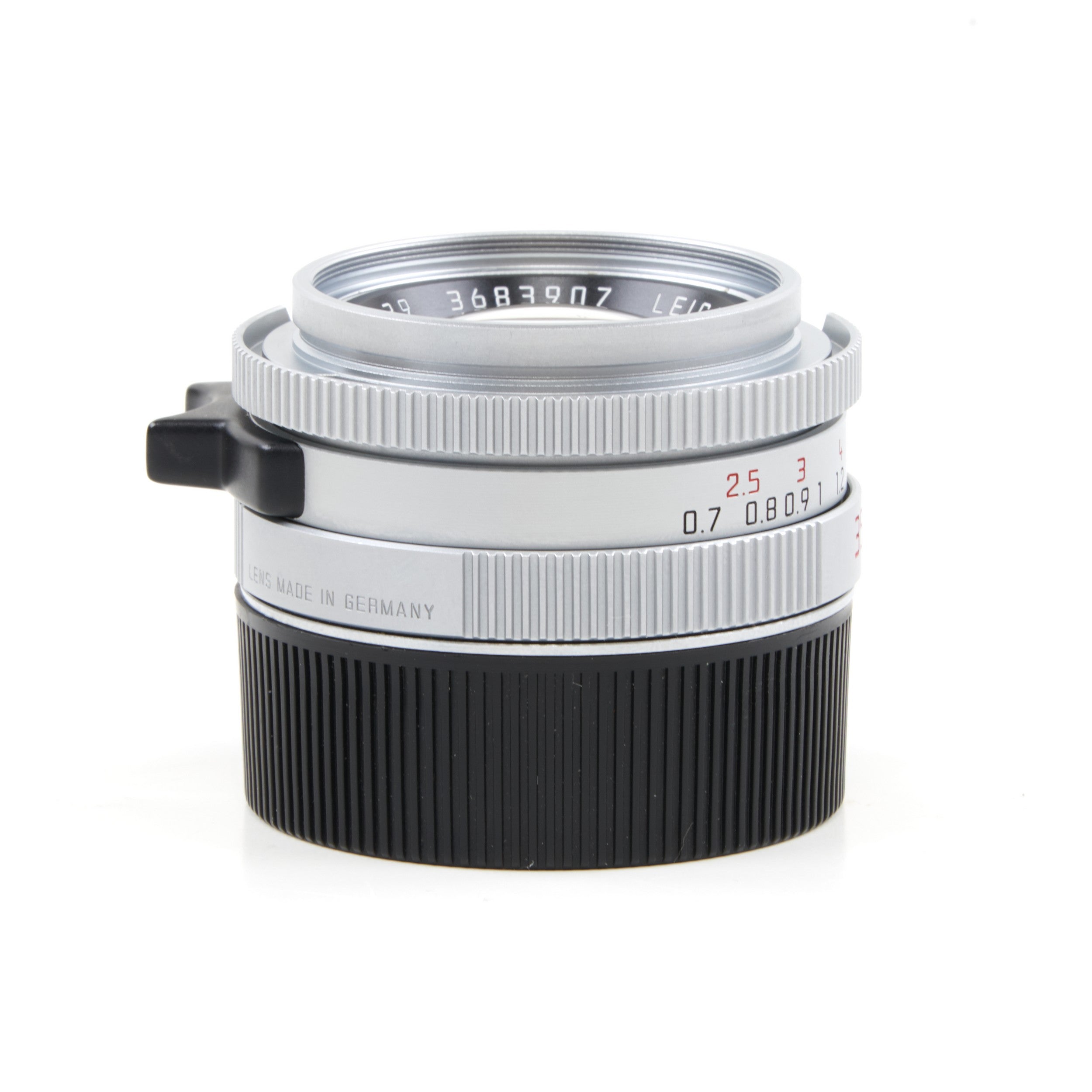 Leica 35mm f2 Summicron-M Chroom 4e Versie Koning Van Bokeh Germany + Doos LEZEN