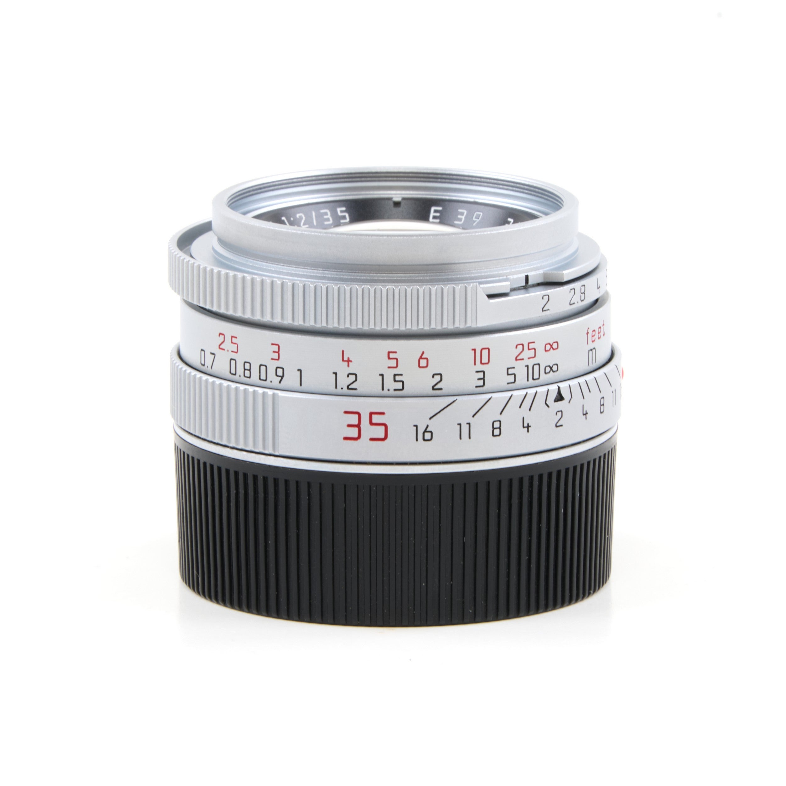 Leica 35mm f2 Summicron-M Chroom 4e Versie Koning Van Bokeh Germany + Doos LEZEN