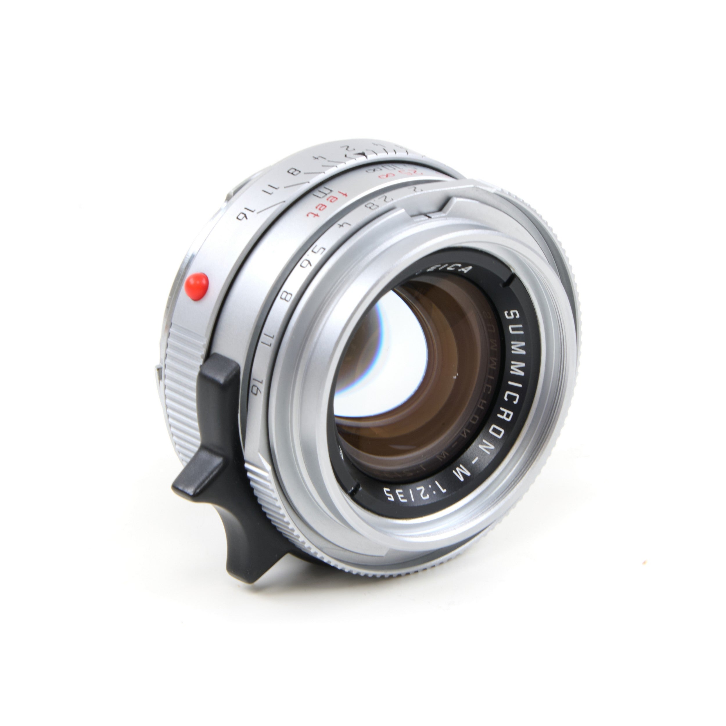 Leica 35mm f2 Summicron-M Chroom 4e Versie Koning Van Bokeh Germany + Doos LEZEN