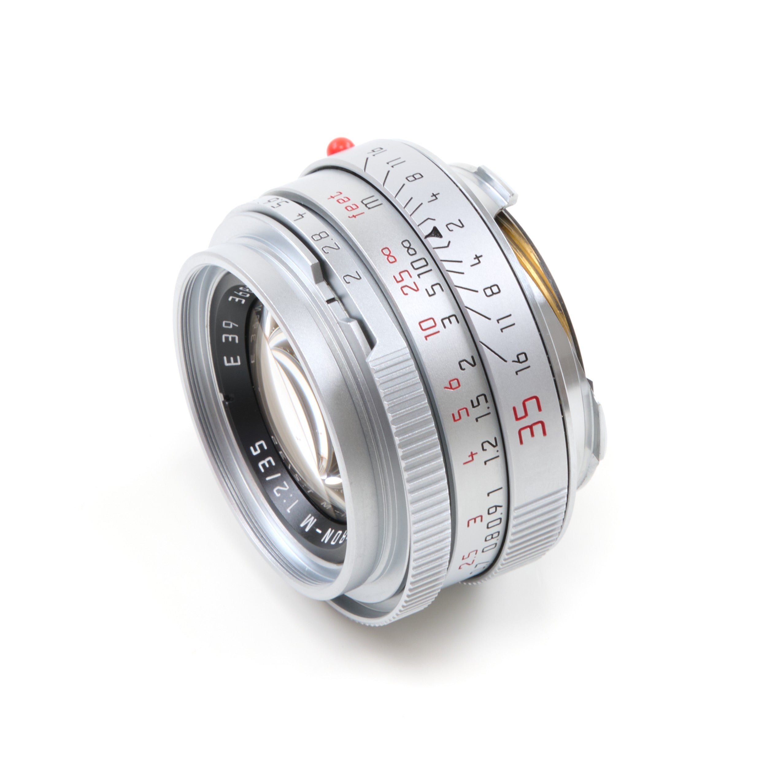 Leica 35mm f2 Summicron-M Chroom 4e Versie Koning Van Bokeh Germany + Doos LEZEN