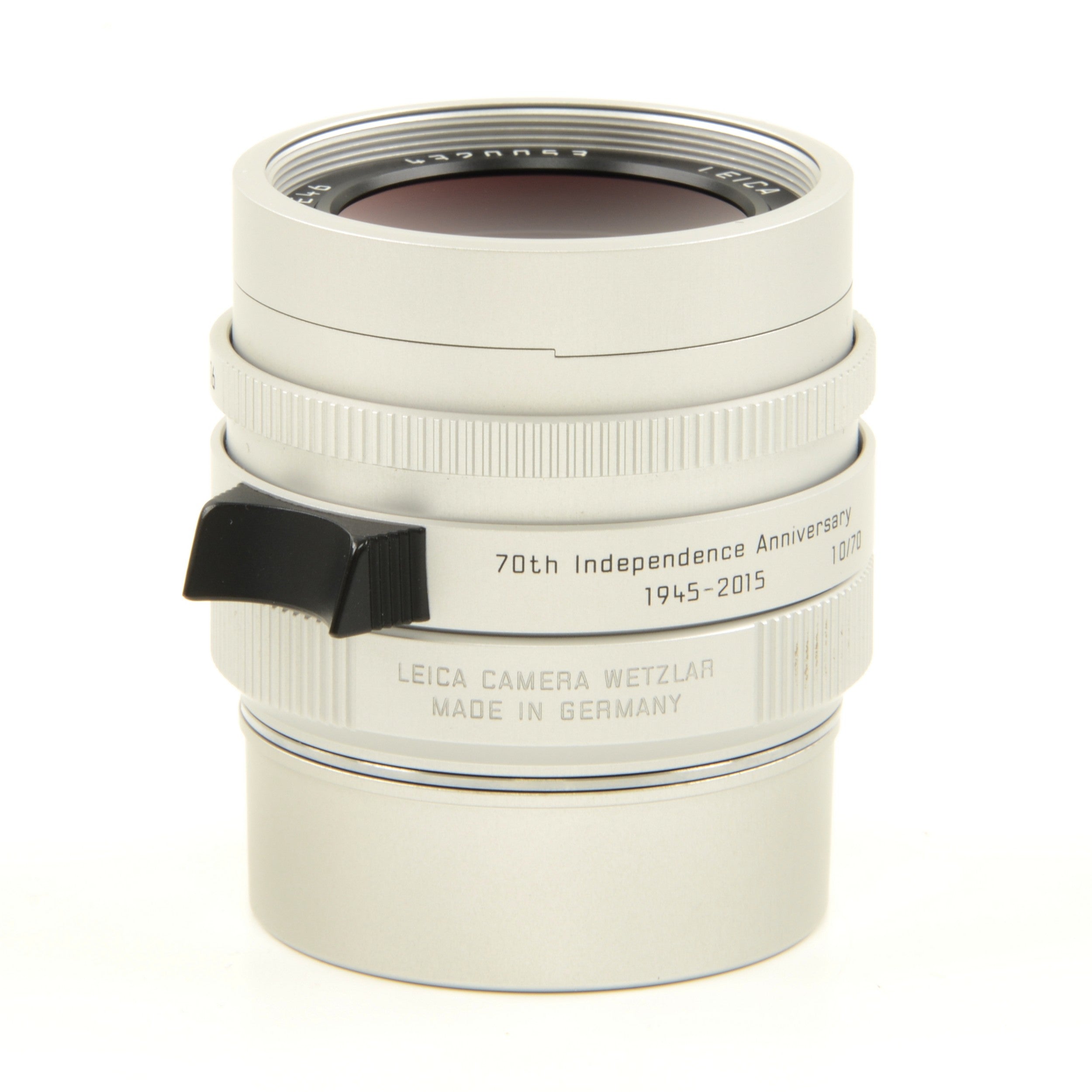 Leica 35mm f1.4 Summilux-M ASPH FLE + 50mm f0.95 Noctilux-M Chroom Set "70th Anniversary Republic of Korea" + Doos