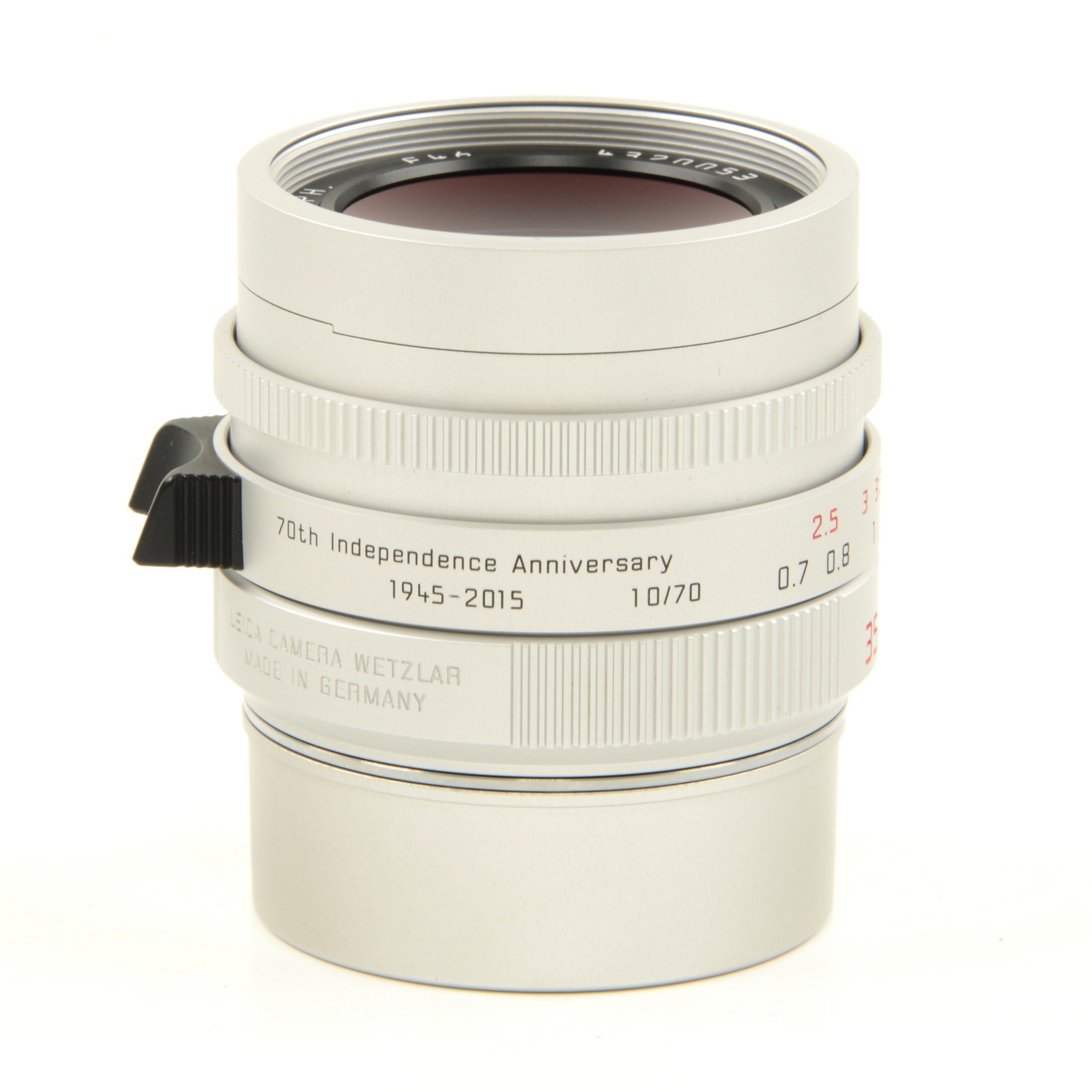 Leica 35mm f1.4 Summilux-M ASPH FLE + 50mm f0.95 Noctilux-M Chroom Set "70th Anniversary Republic of Korea" + Doos