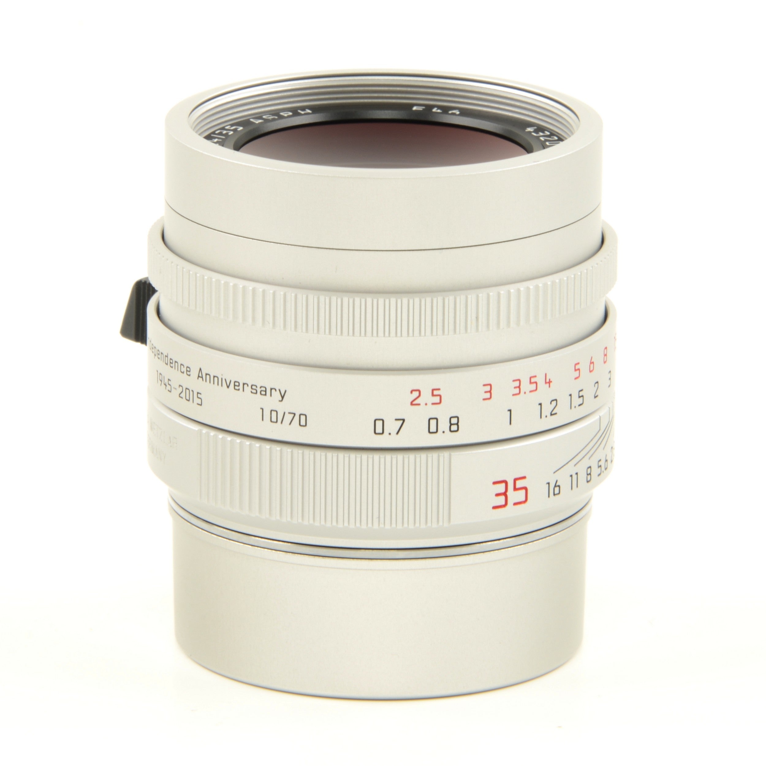 Leica 35mm f1.4 Summilux-M ASPH FLE + 50mm f0.95 Noctilux-M Chroom Set "70th Anniversary Republic of Korea" + Doos