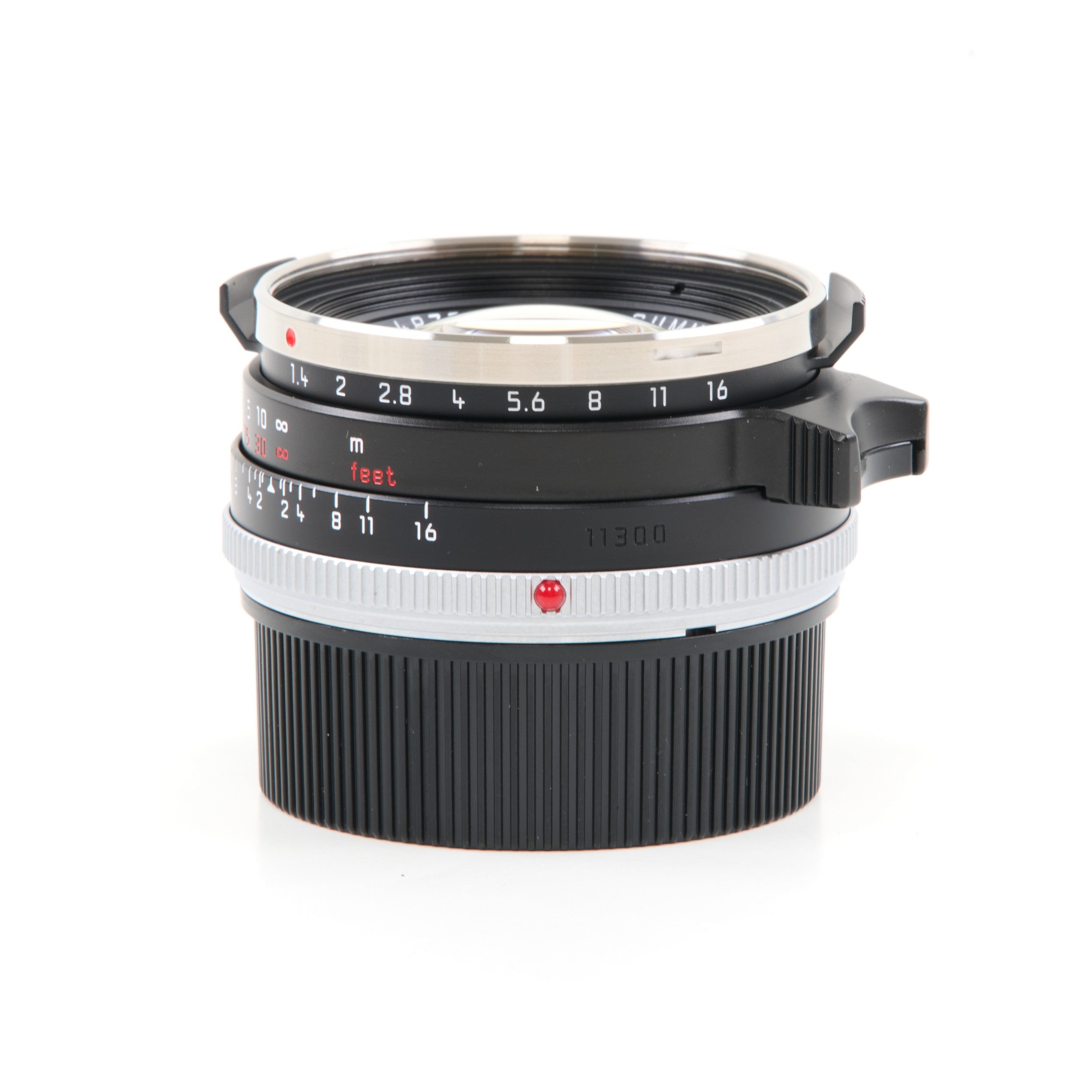 Leica 35mm f1.4 Summilux-M Black Classic Steel Rim Re-issue + Doos