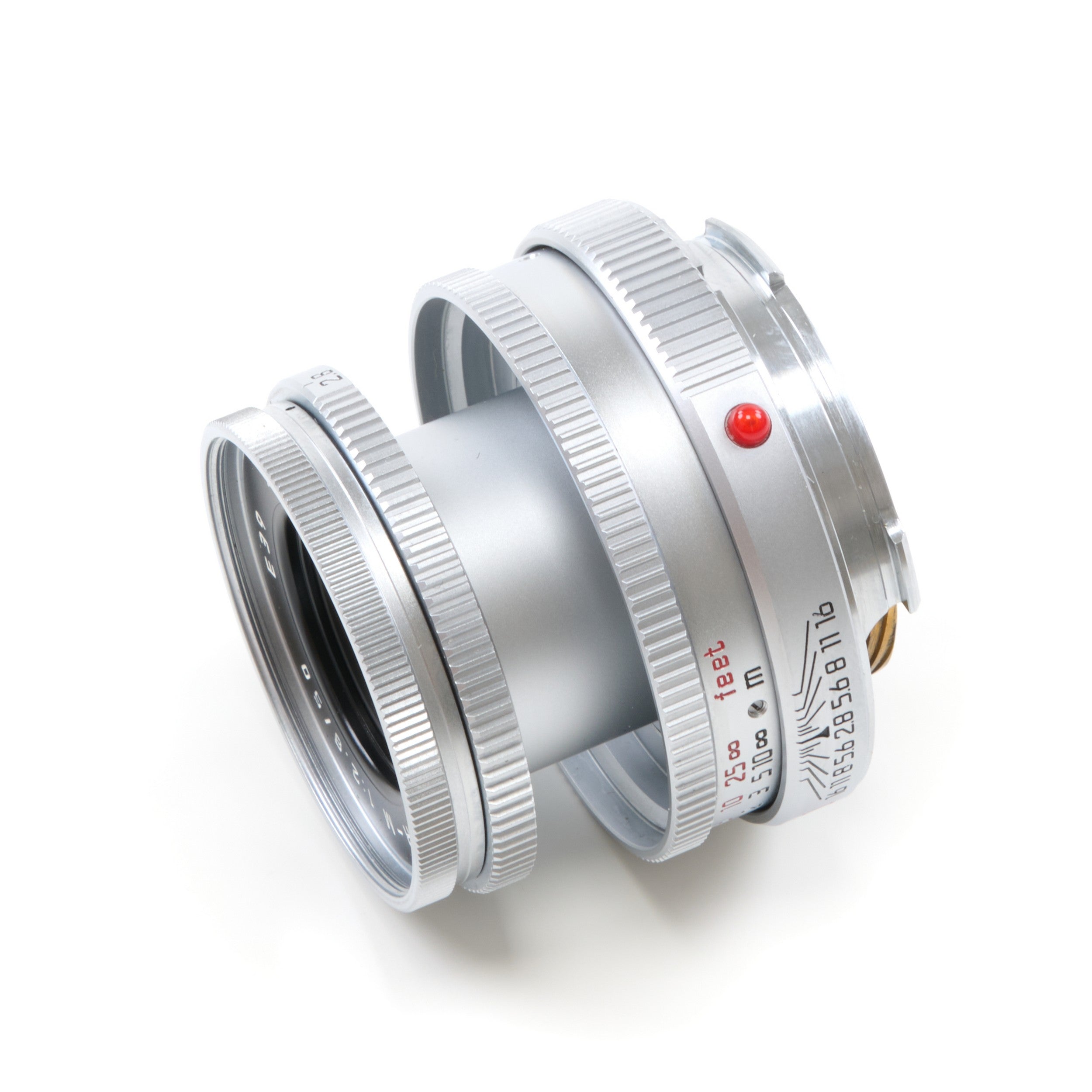Leica 50mm f2.8 Elmar-M Chroom + Doos