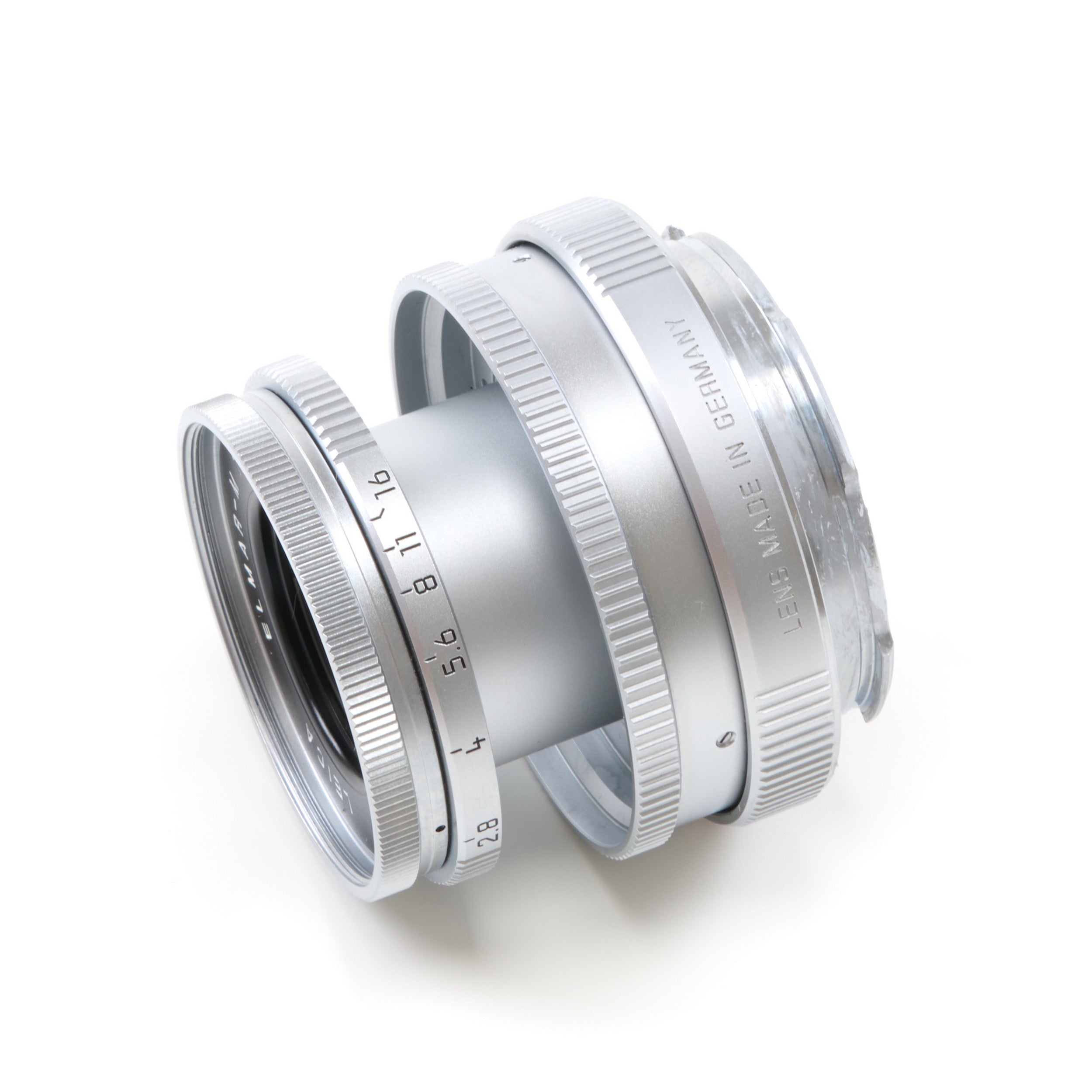 Leica 50mm f2.8 Elmar-M Chroom + Doos