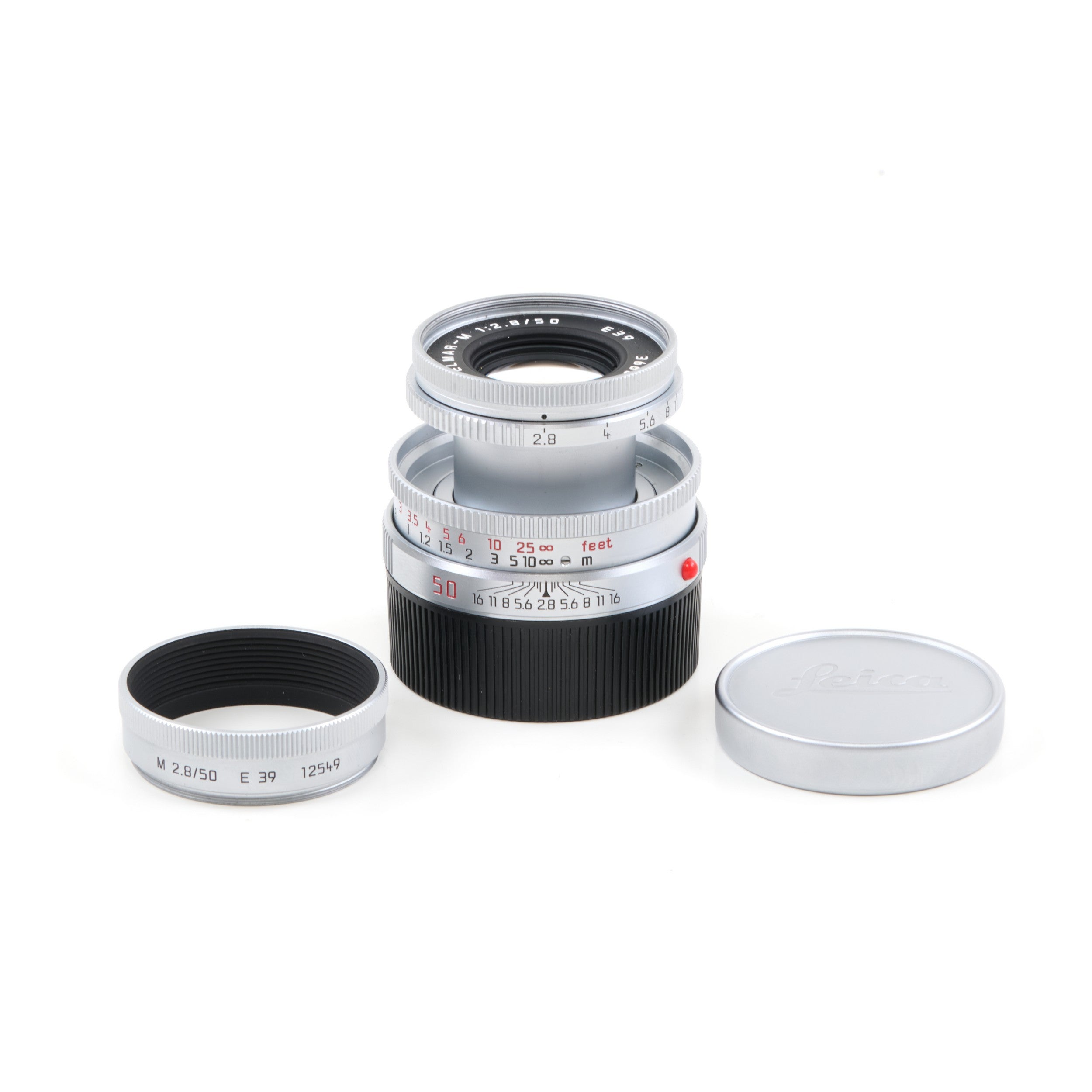 Leica 50mm f2.8 Elmar-M Chroom