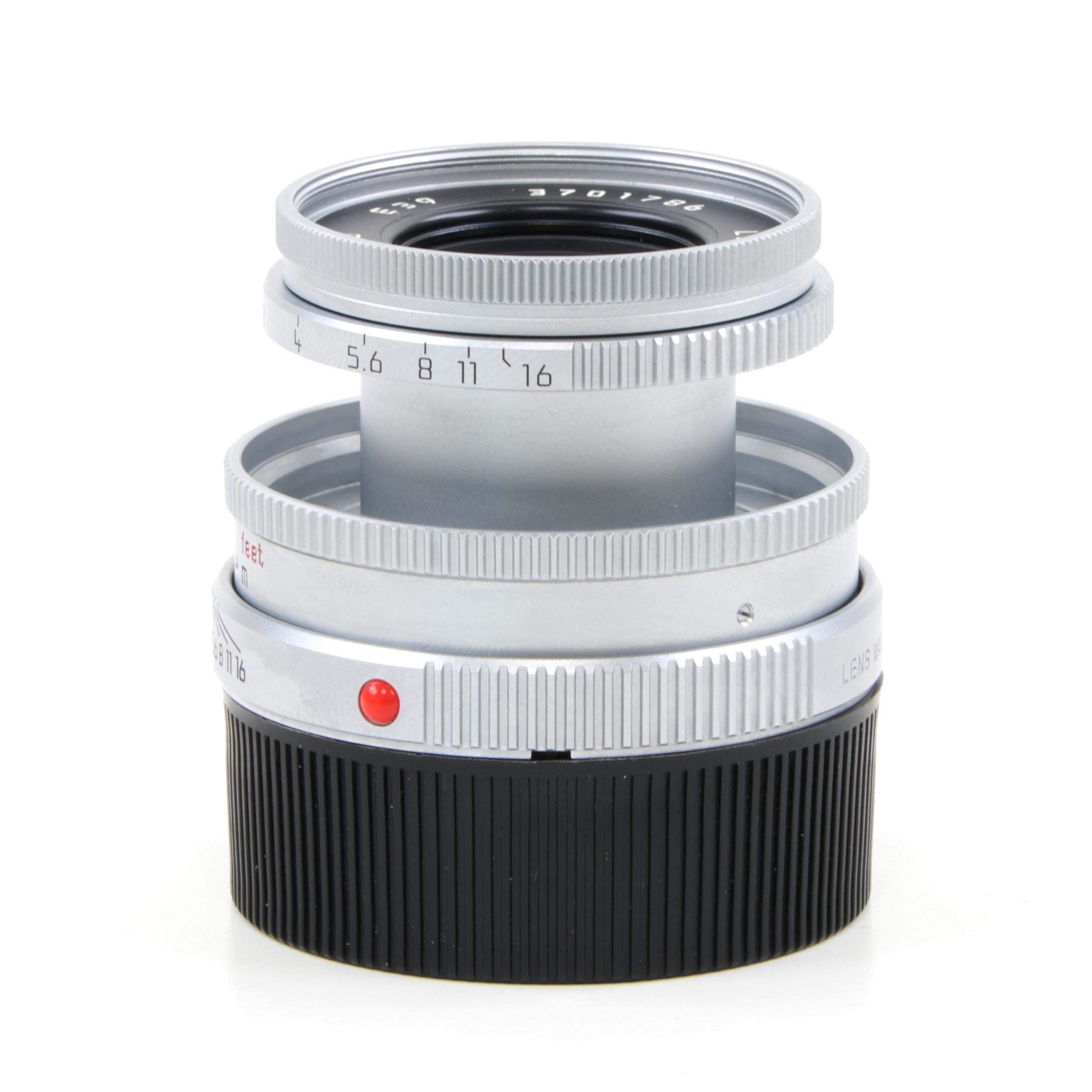 Leica 50mm f2.8 Elmar-M Chroom + Doos
