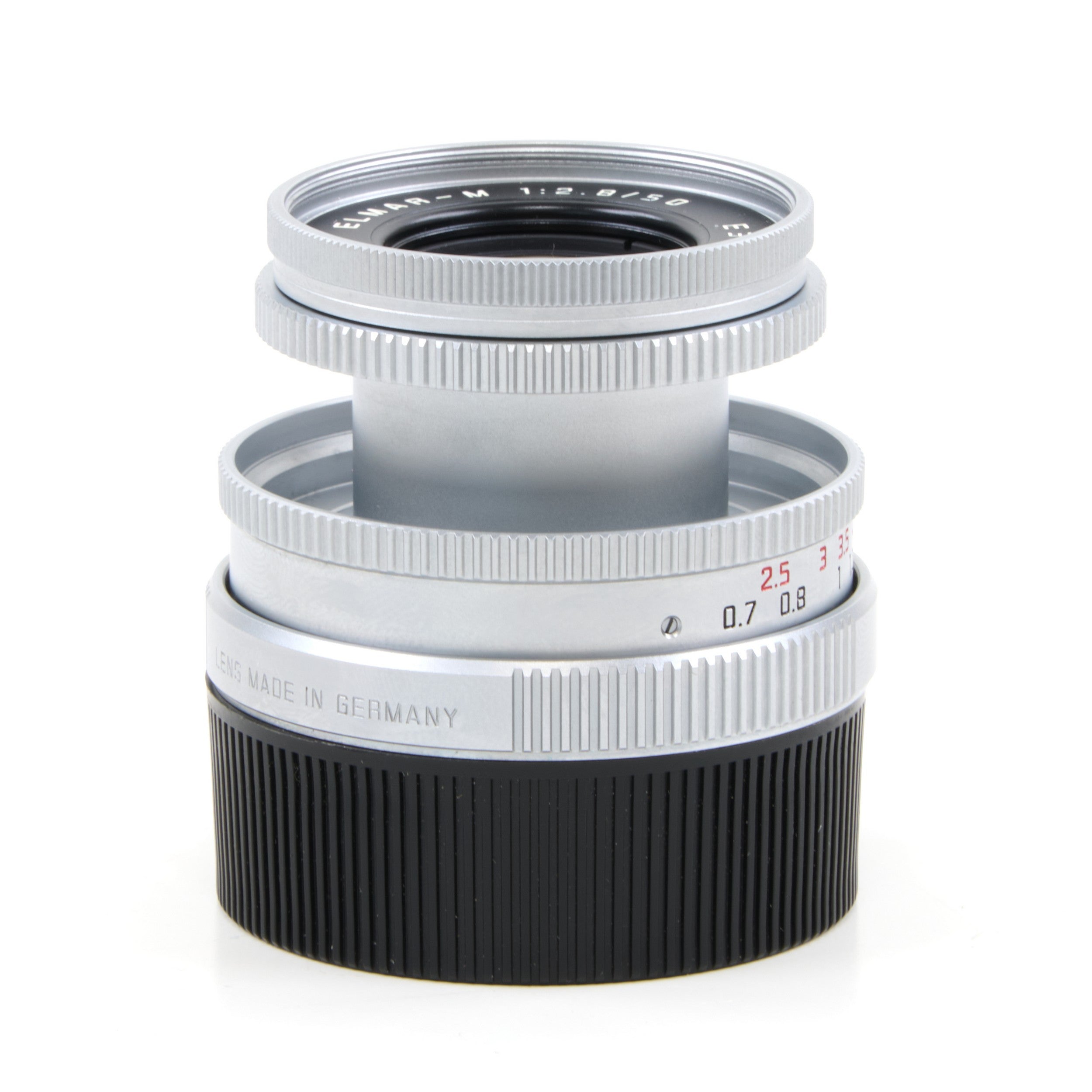 Leica 50mm f2.8 Elmar-M Chroom + Doos
