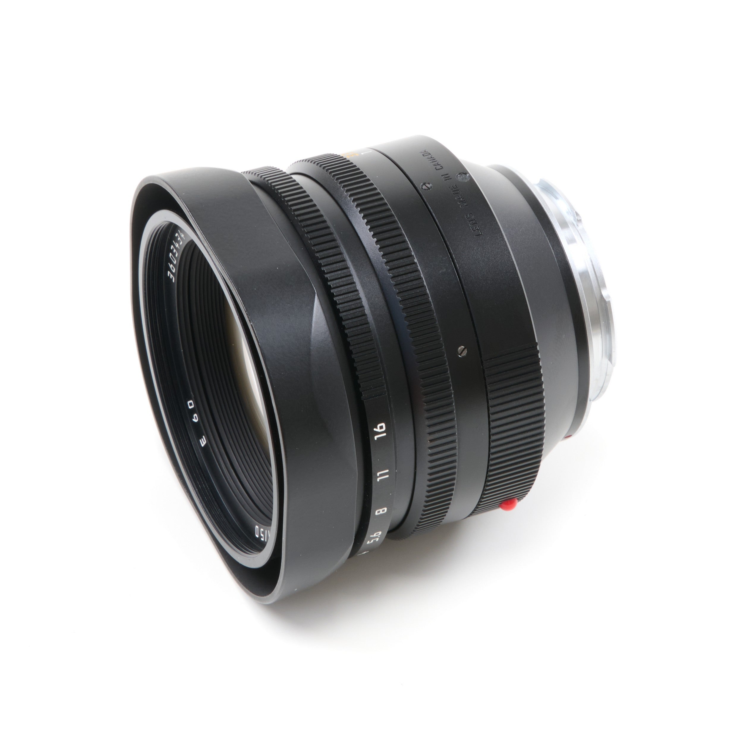 Leica 50mm f1 Noctilux-M 4e versie