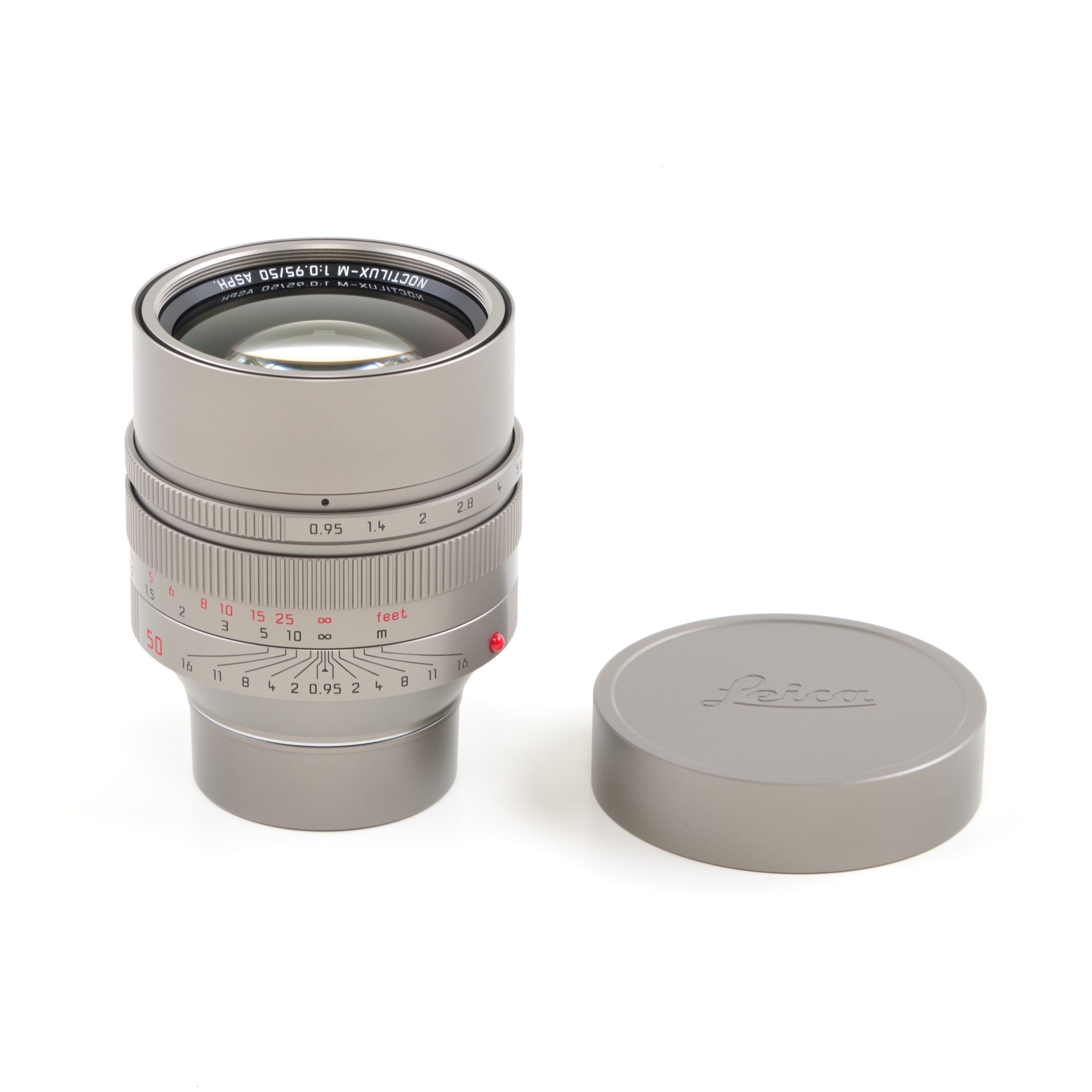 Leica 50mm f0.95 Noctilux-M ASPH Titan + Doos