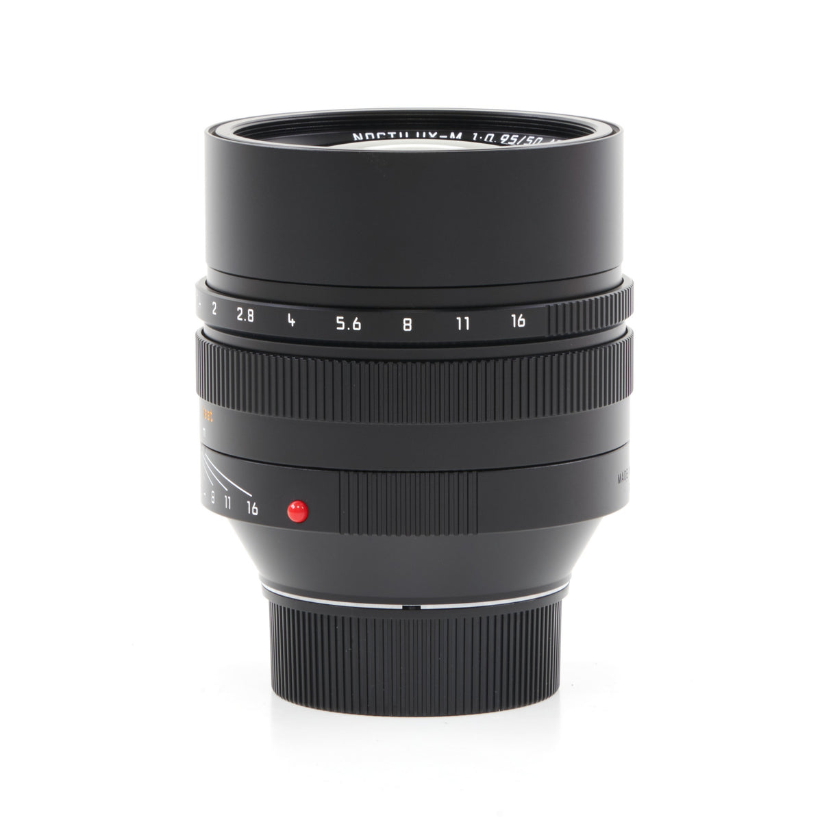 Leica 50mm f0.95 Noctilux-M ASPH + Doos