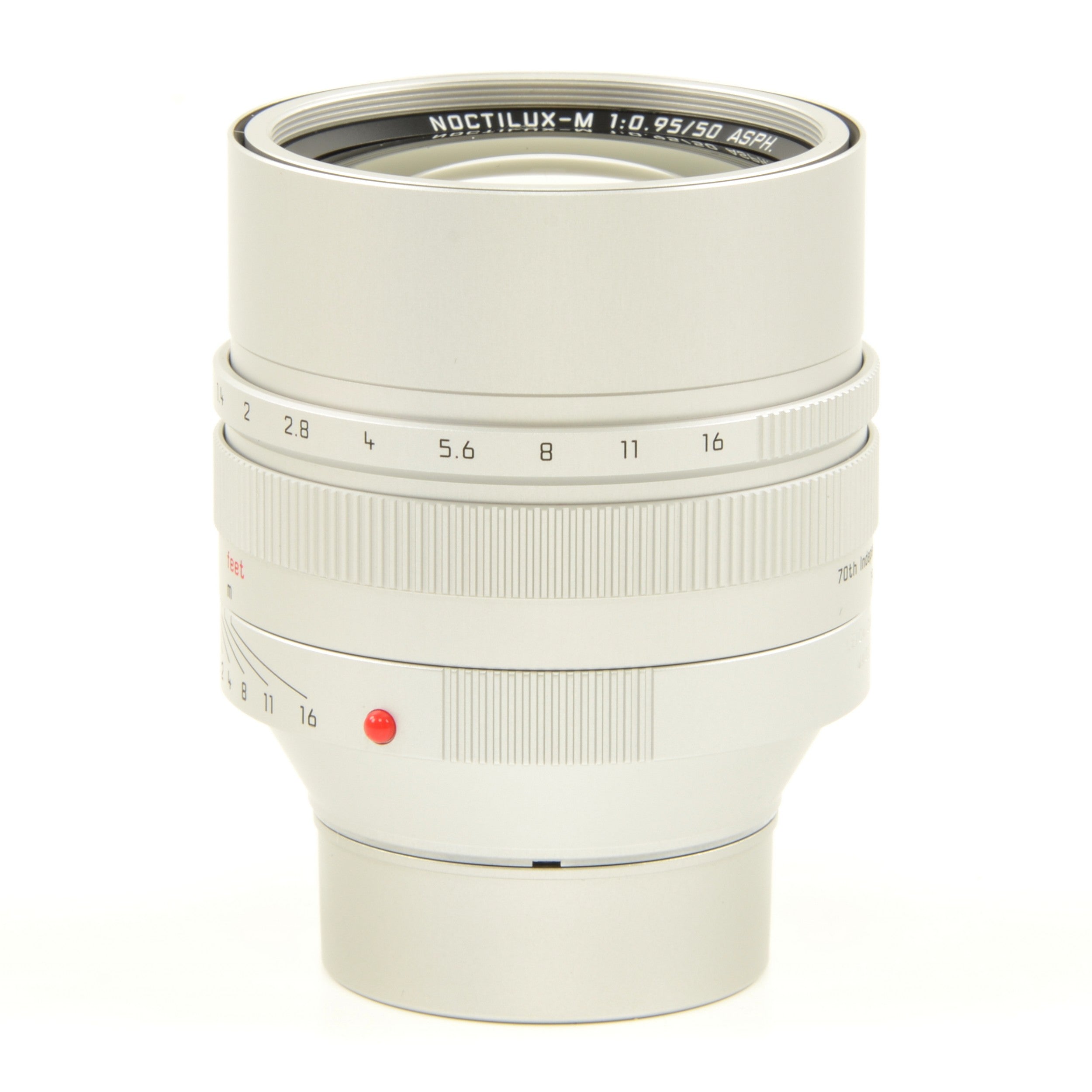 Leica 50mm f0.95 Noctilux-M ASPH Chroom "70th Anniversary Republic of Korea" + Doos