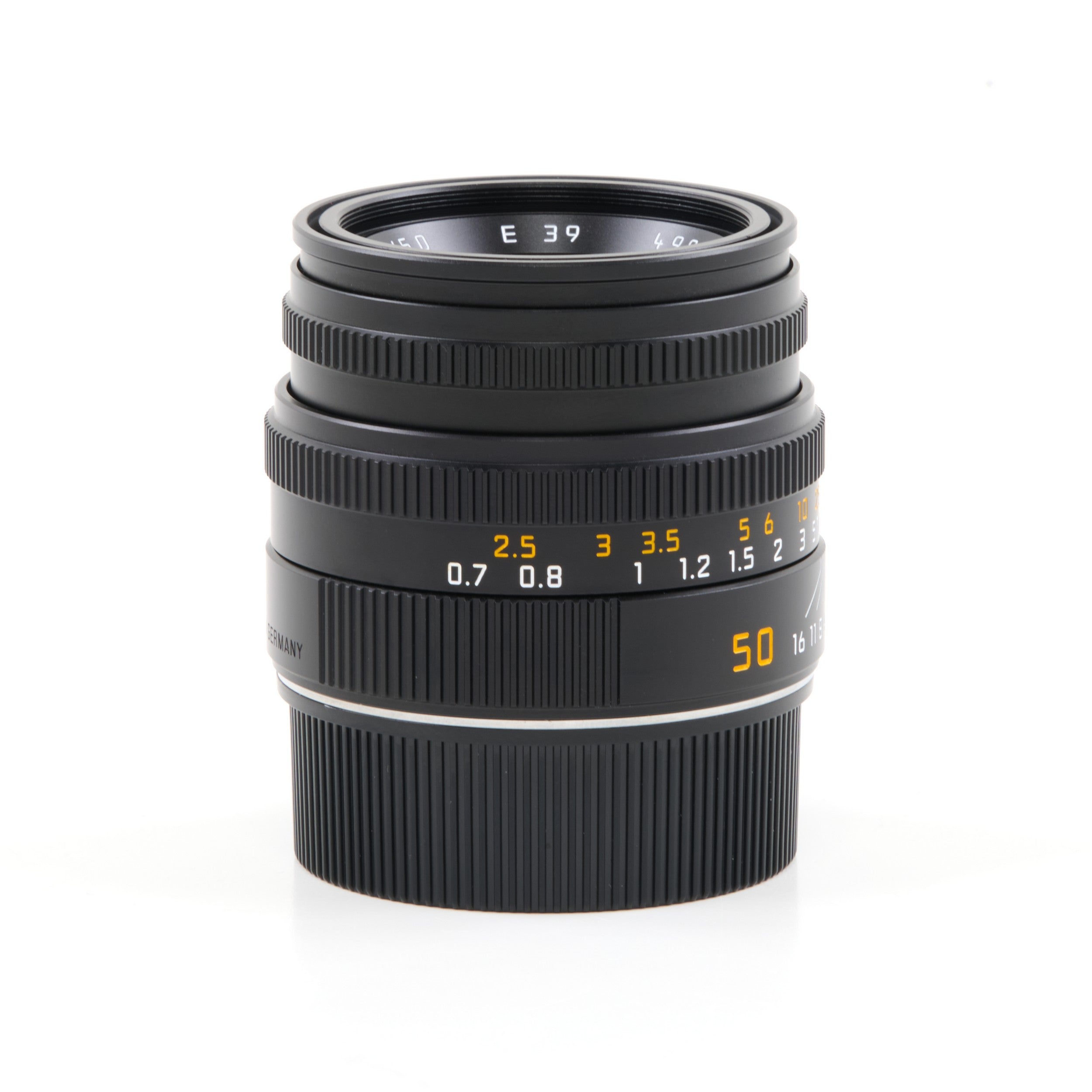 Leica 50mm f2 Summicron-M Zwart 6-Bit + Doos