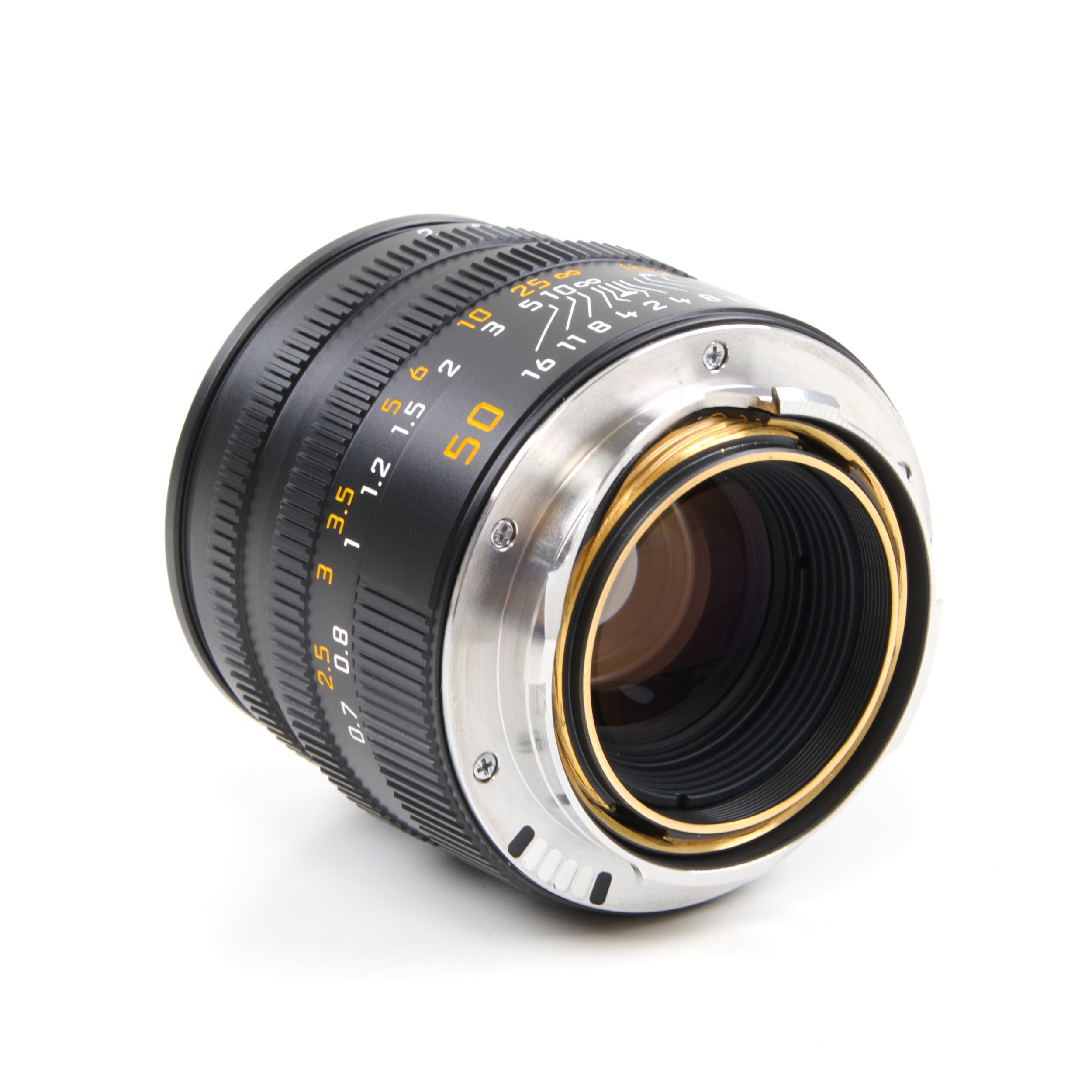 Leica 50mm f2 Summicron-M Zwart 6-Bit + Doos