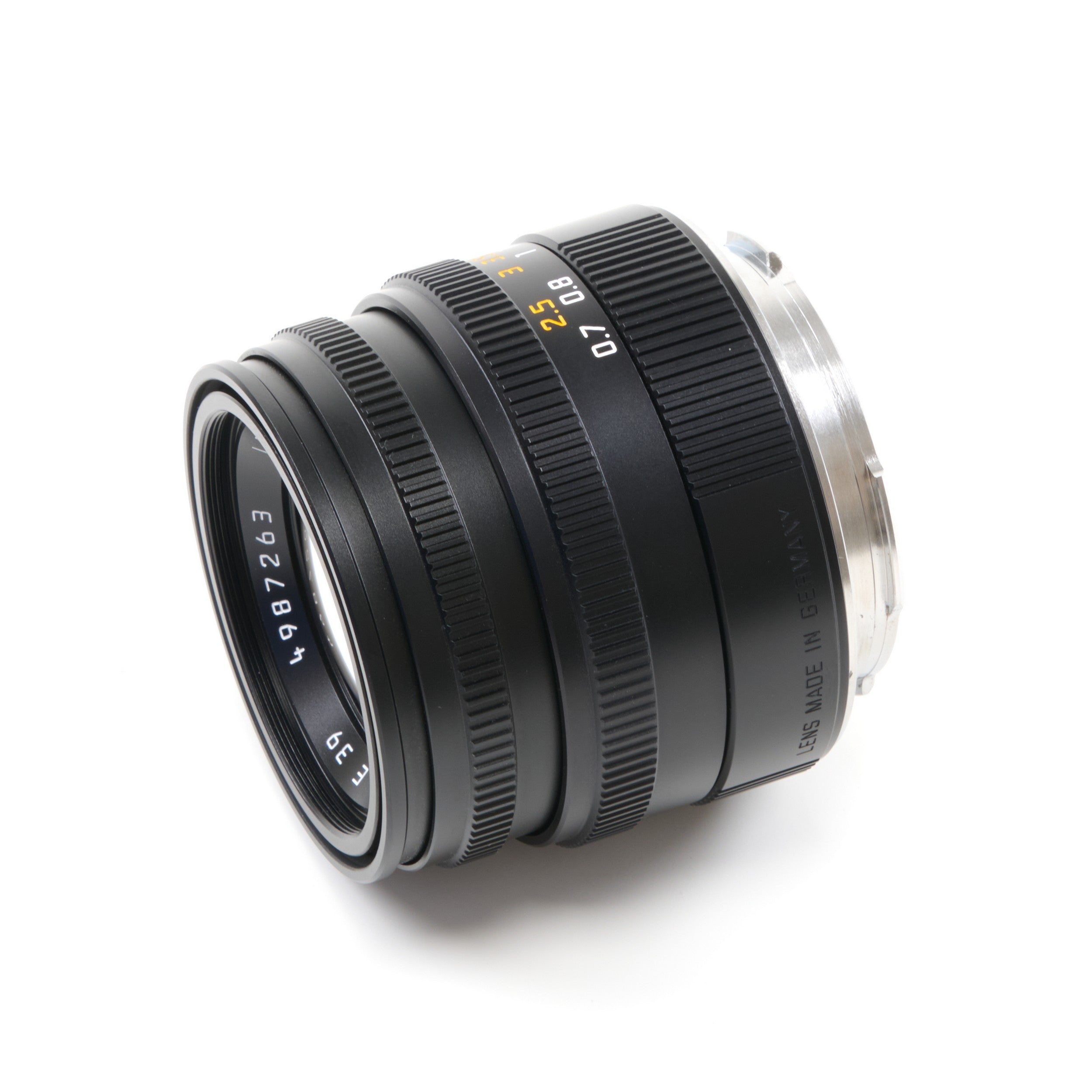 Leica 50mm f2 Summicron-M Zwart 6-Bit + Doos