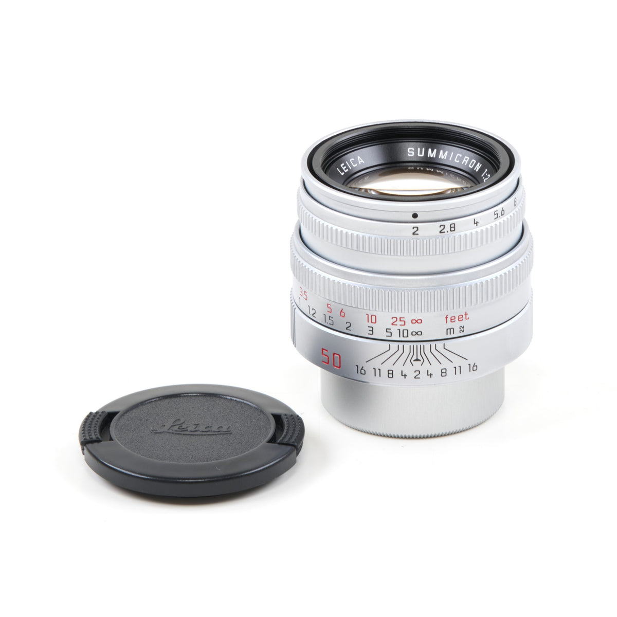 Leica 50mm f2 Summicron M39 + Doos