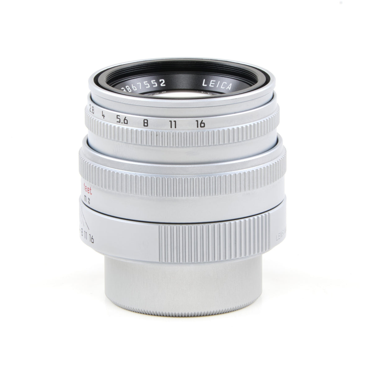 Leica 50mm f2 Summicron M39 + Doos