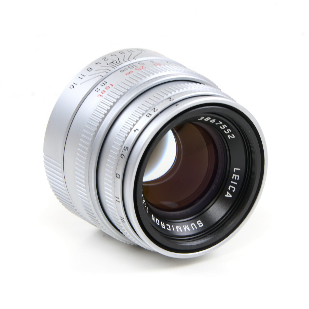 Leica 50mm f2 Summicron M39 + Doos