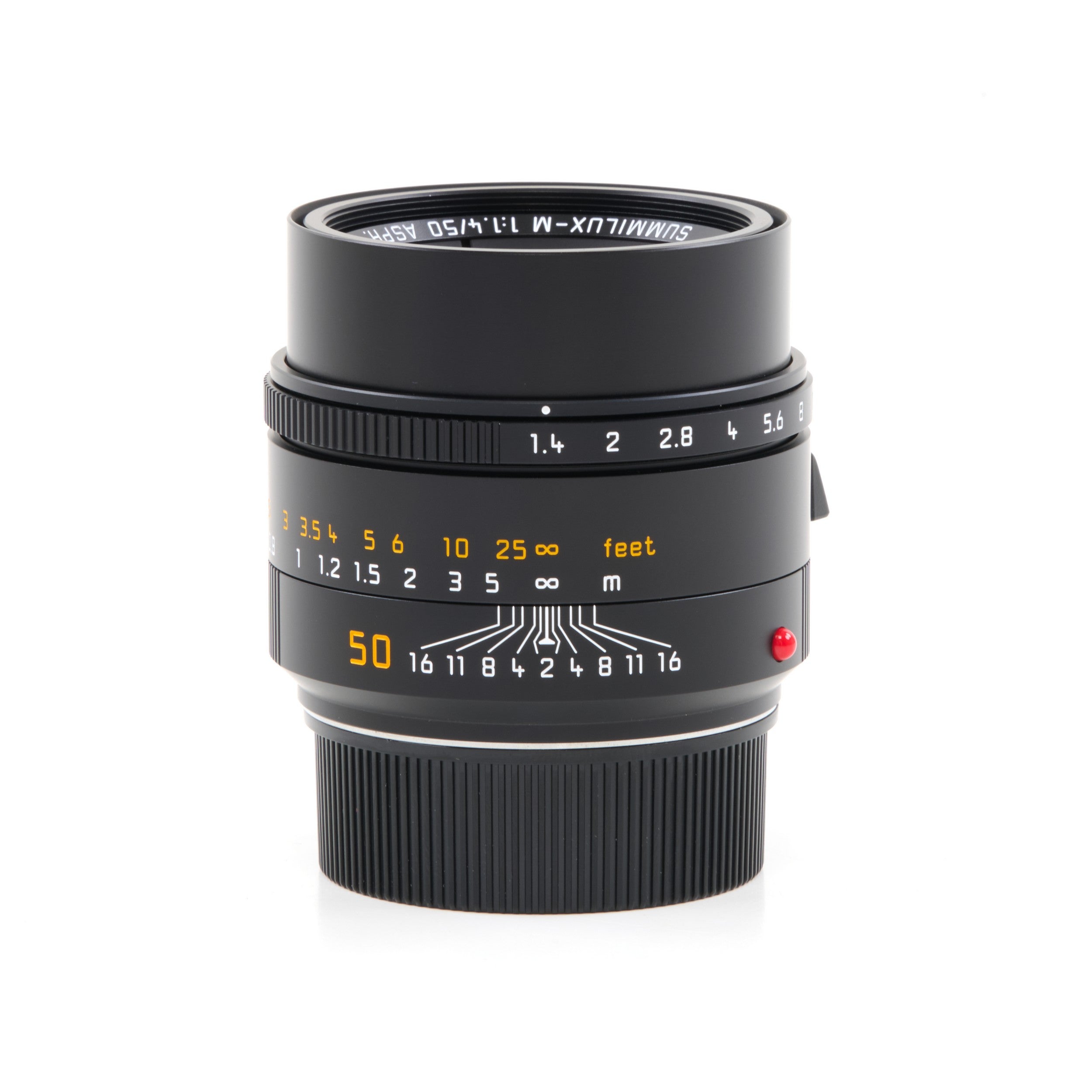 Leica 50mm f1.4 Summilux-M ASPH MK II Zwart + Doos