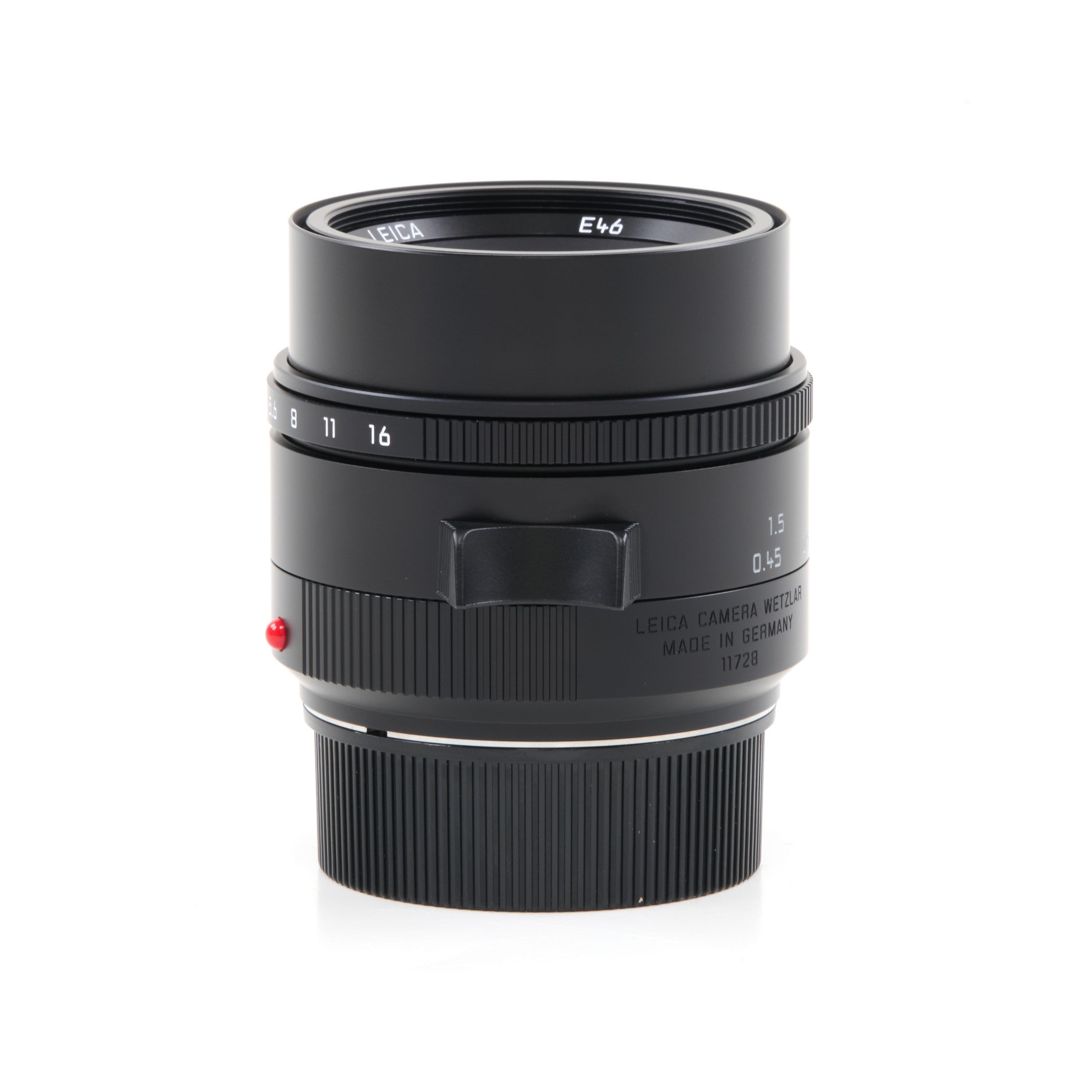 Leica 50mm f1.4 Summilux-M ASPH MK II Zwart + Doos