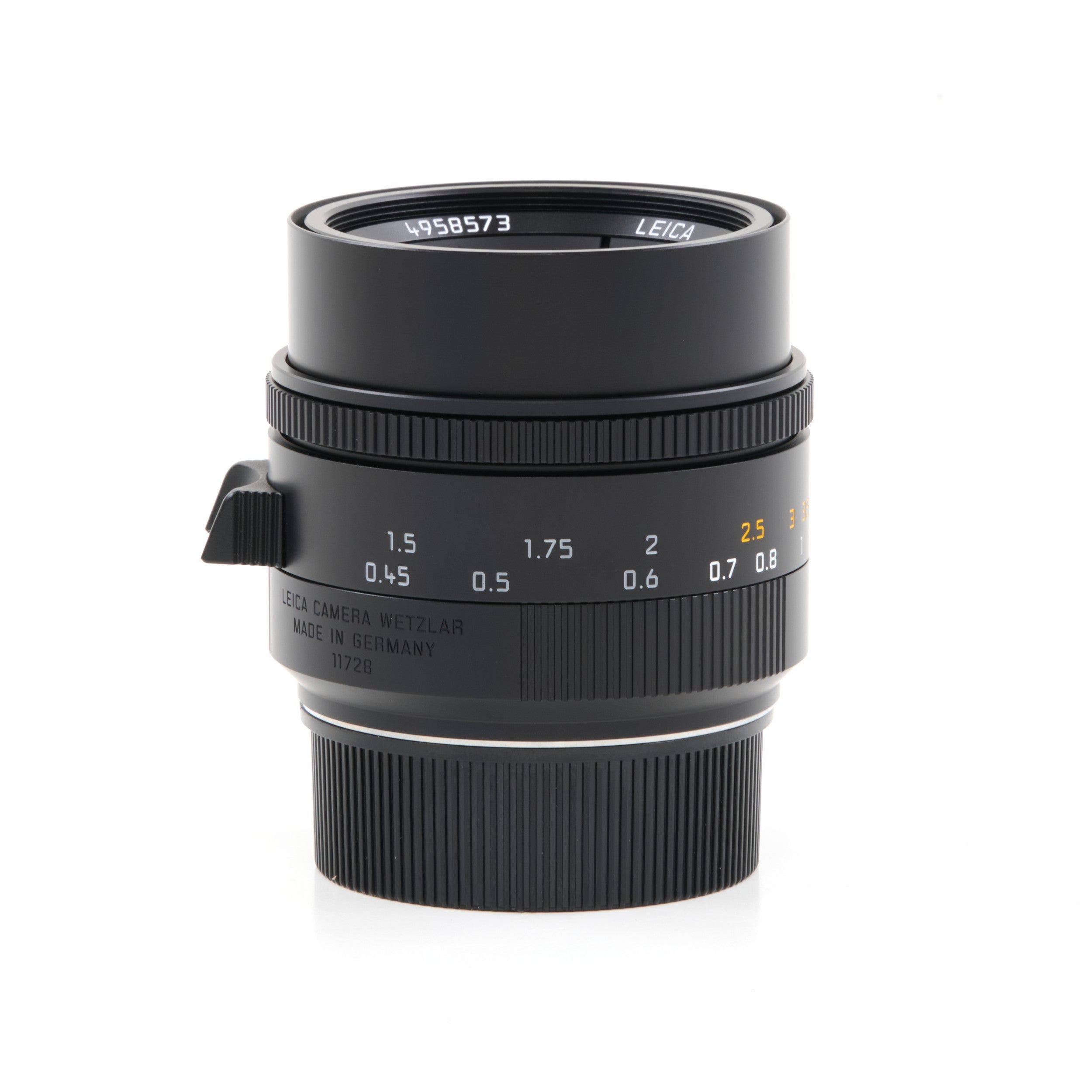 Leica 50mm f1.4 Summilux-M ASPH MK II Zwart + Doos