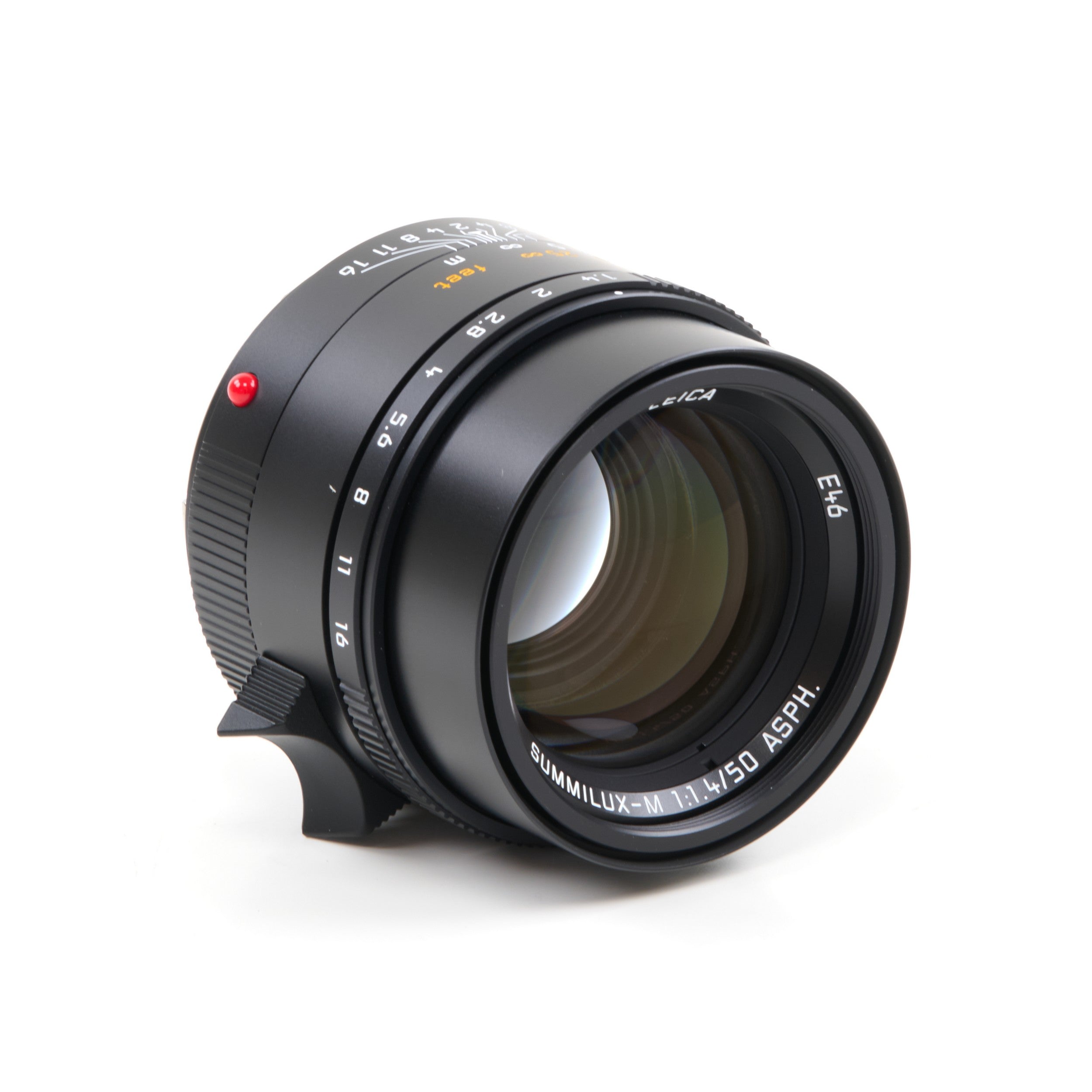 Leica 50mm f1.4 Summilux-M ASPH MK II Zwart + Doos