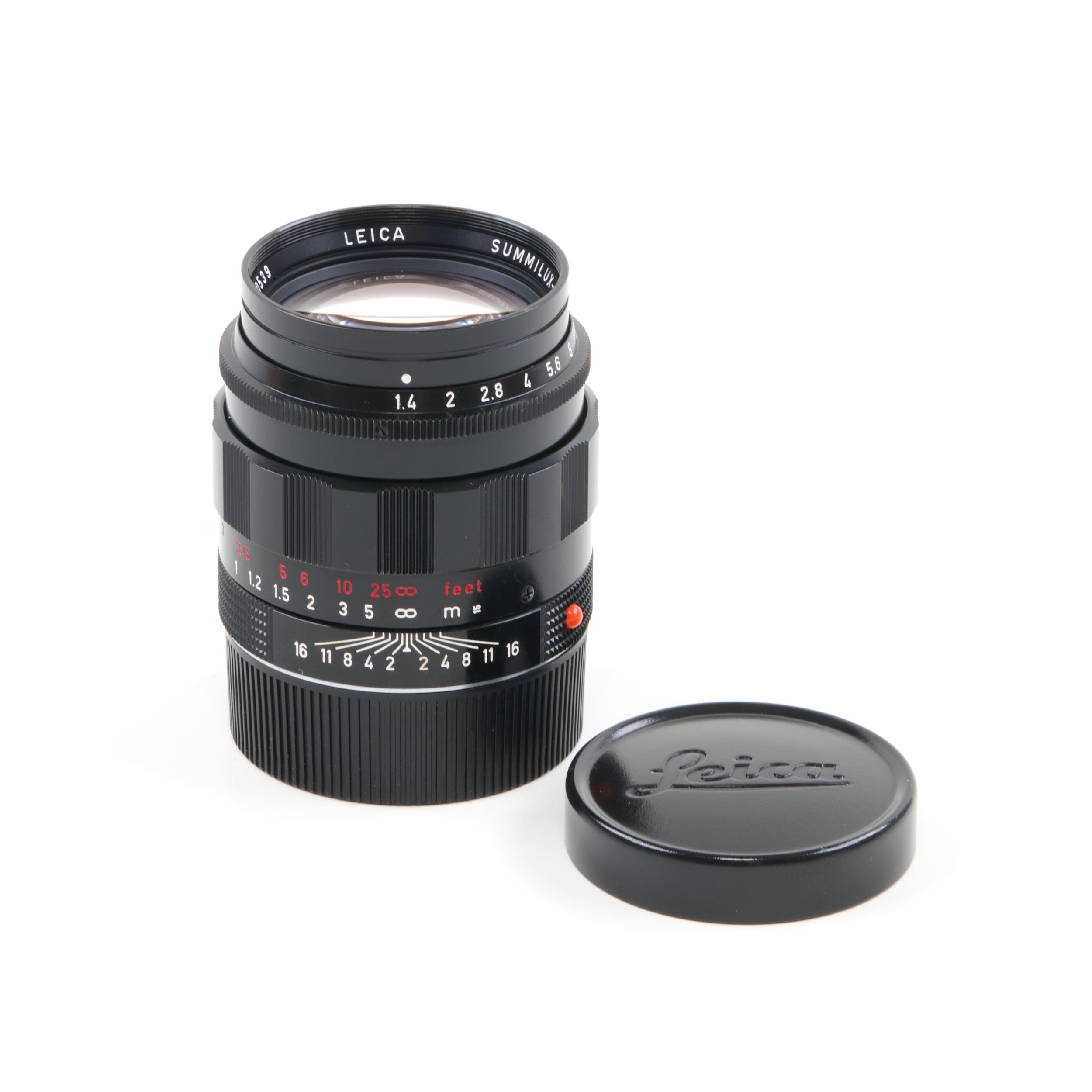 Leica 50mm f1.4 Summilux-M ASPH Black Paint LHSA + Doos