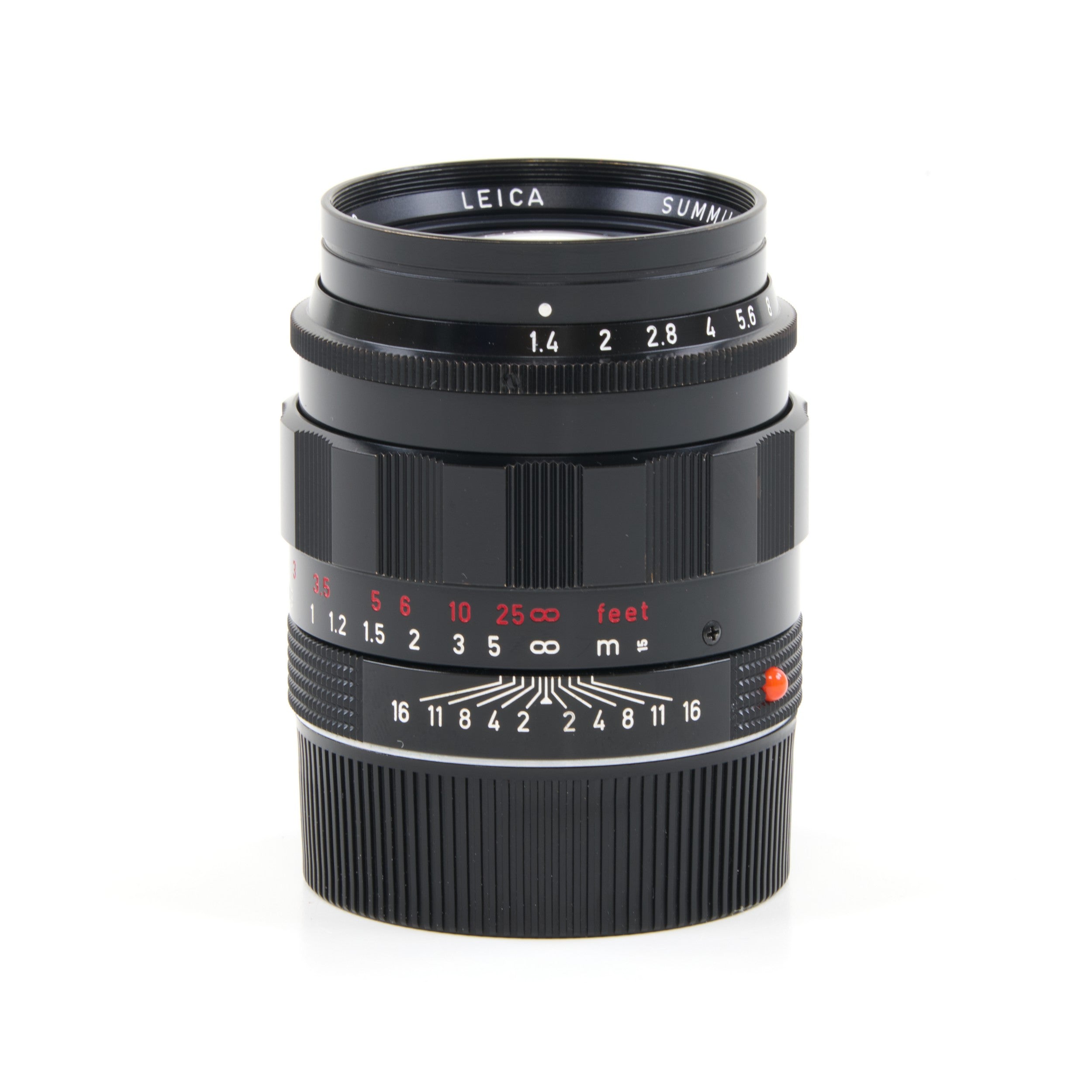 Leica 50mm f1.4 Summilux-M ASPH Black Paint LHSA + Doos