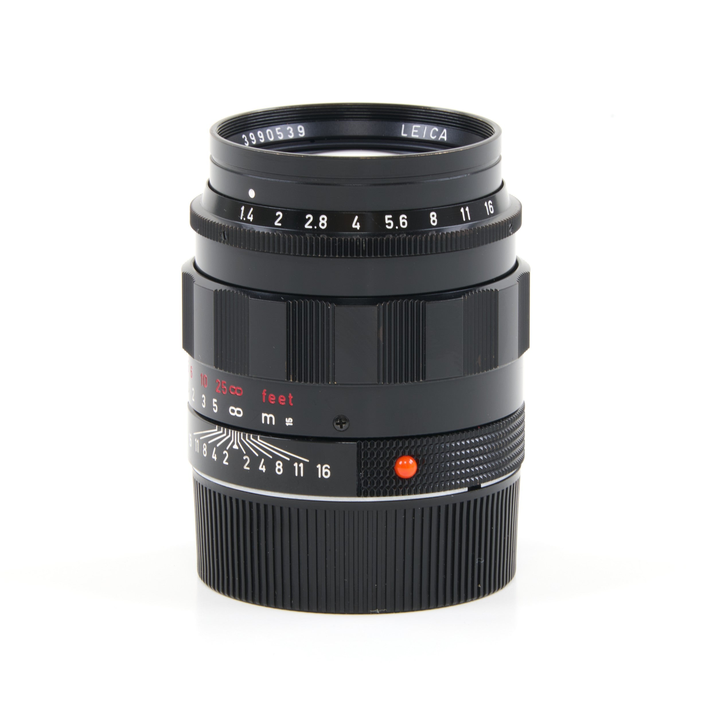 Leica 50mm f1.4 Summilux-M ASPH Black Paint LHSA + Doos